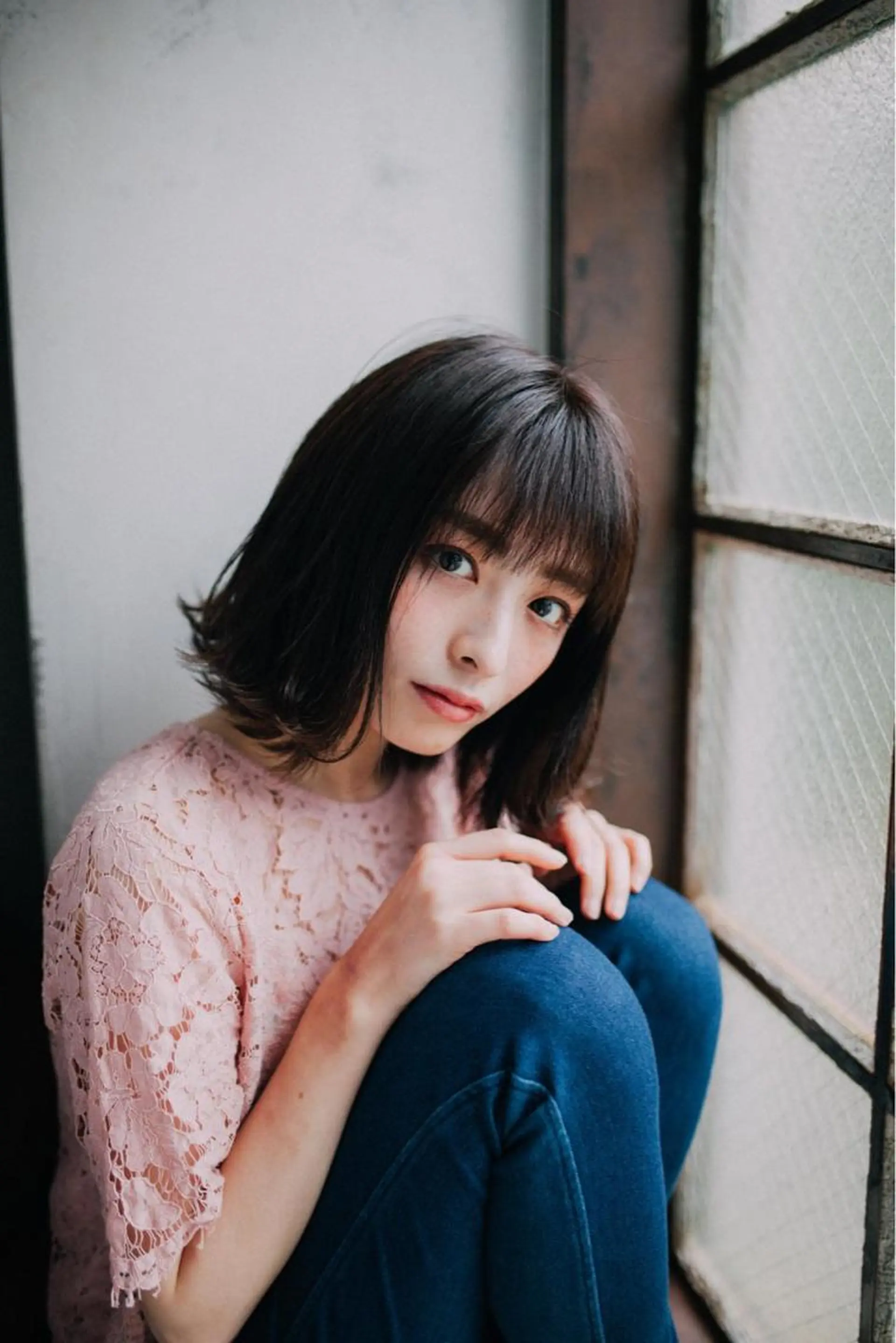 ミディアム 【デザイナー】田中 美生のヘアスタイル