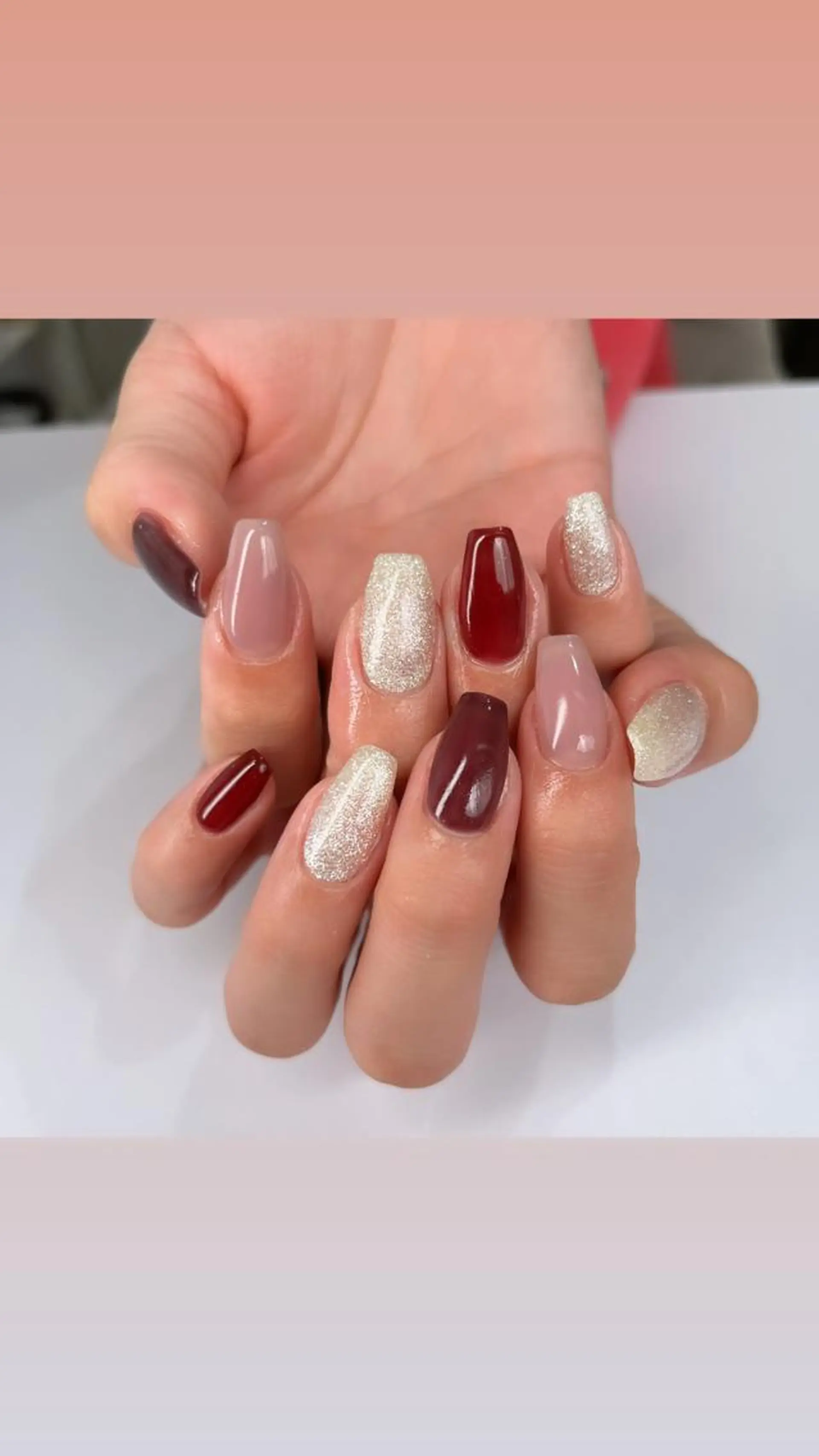 ミディアム ネイル マツエク・マツパ ハンドネイル apopi's所属・apopis＊ close23:00のネイルデザイン