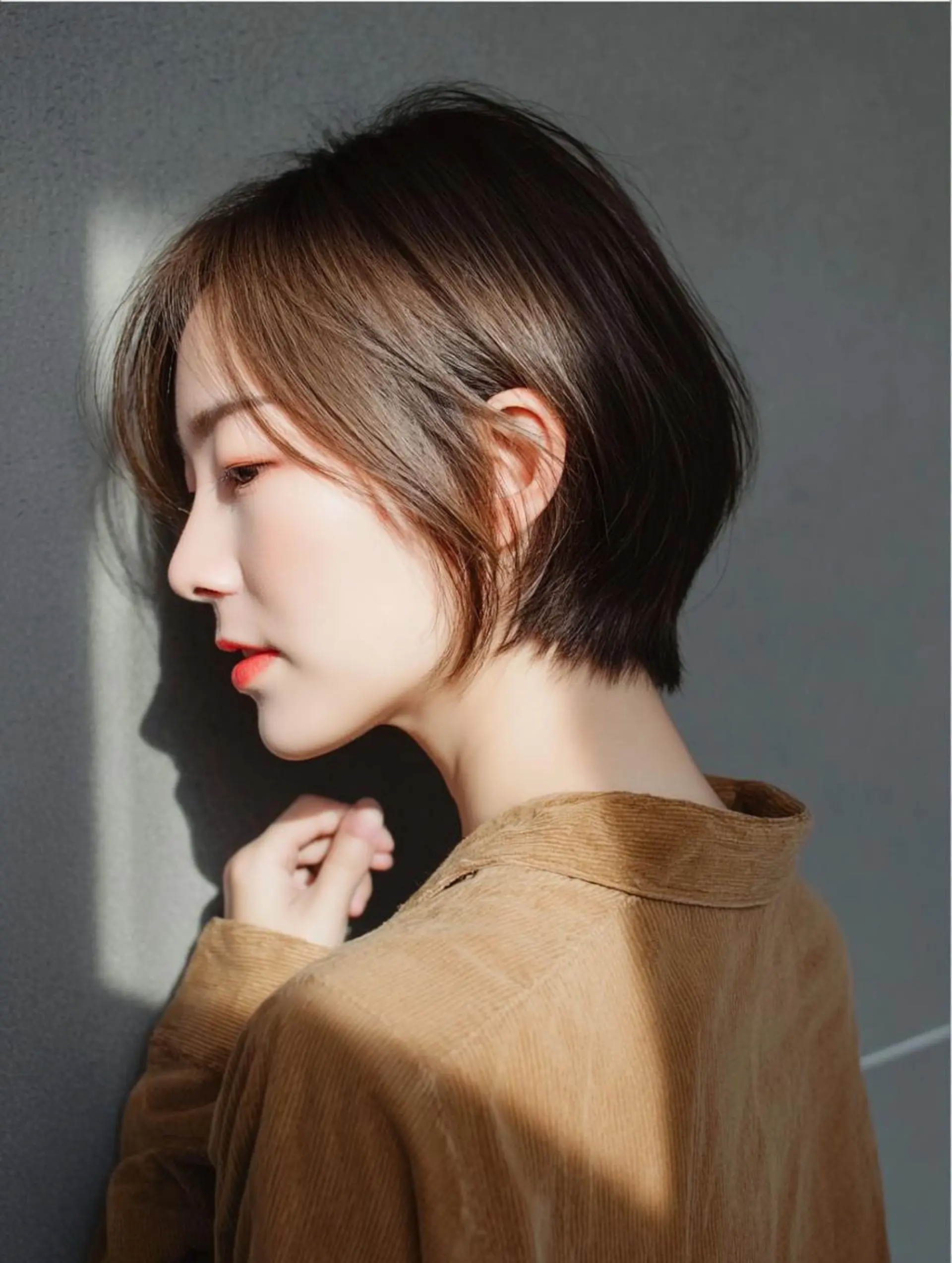 ショート くびれヘア レイヤーカット 小顔カット カット ヘアカラー トリートメント ブリーチお任せ🫧 tokute高円寺のヘアスタイル