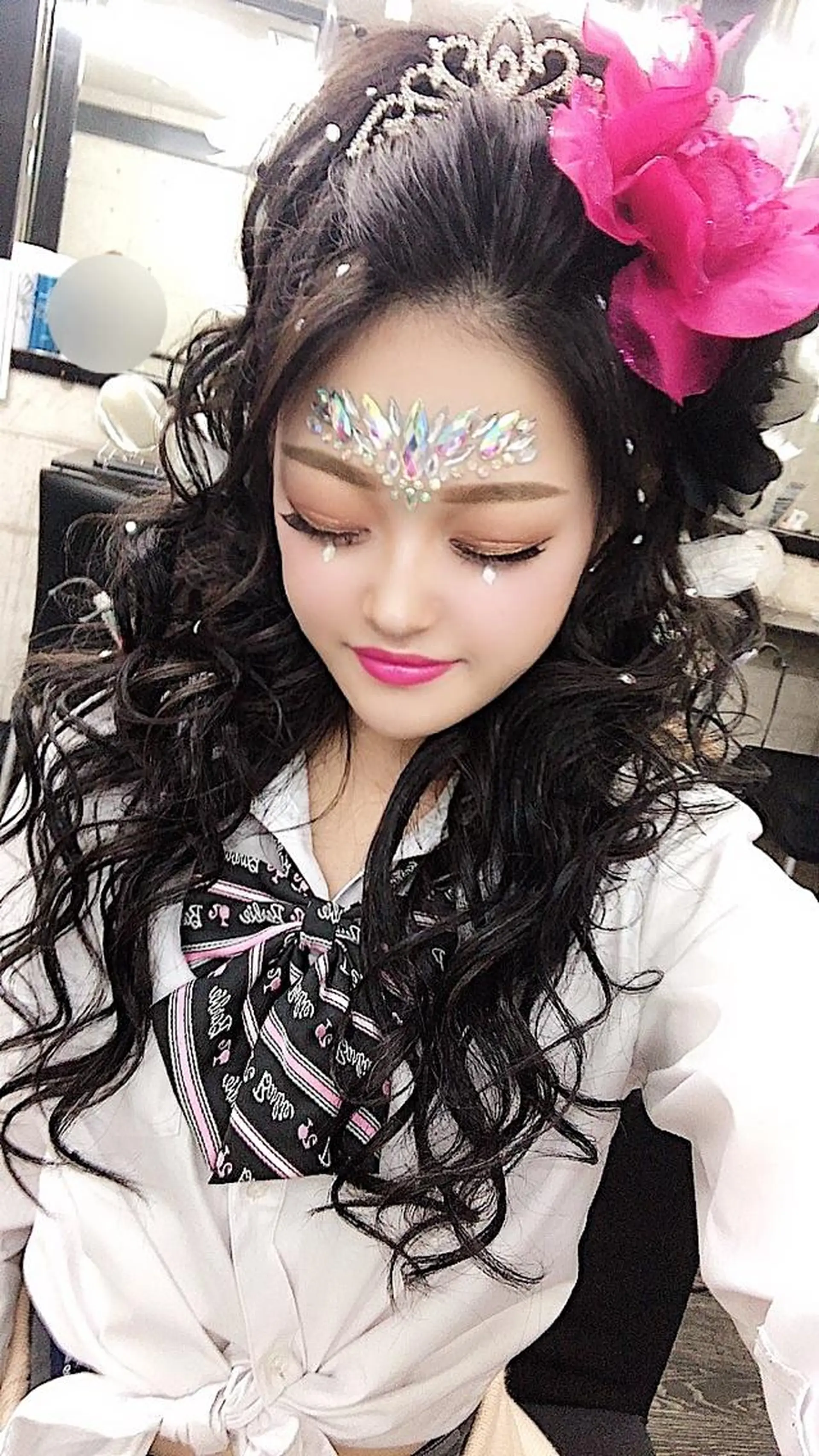 ロング 卒業式のヘアスタイル Mululu所属・京都最安価エクステ muuka🦋のヘアスタイル