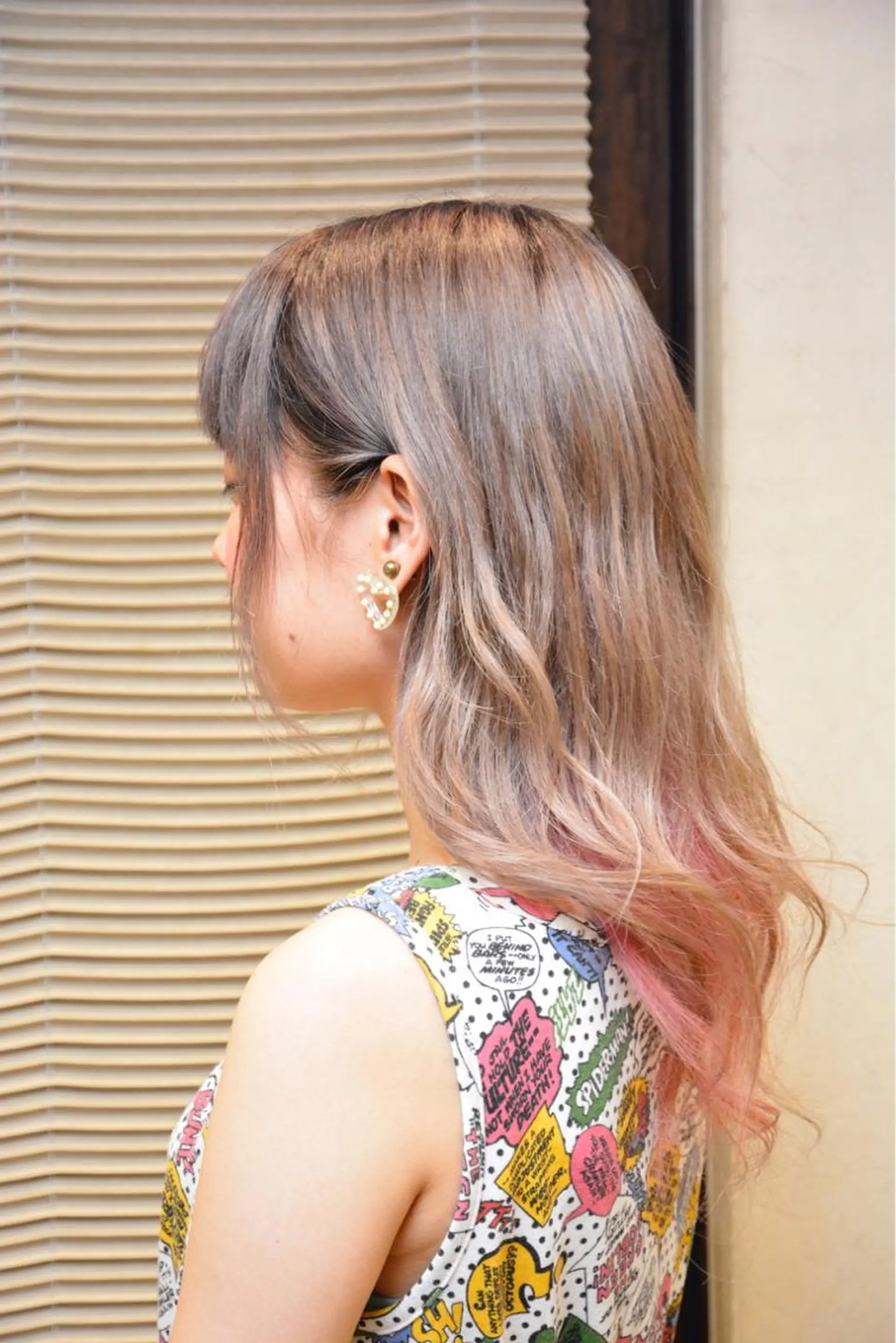 セミロング カラー 瀬川 将寛のヘアスタイル