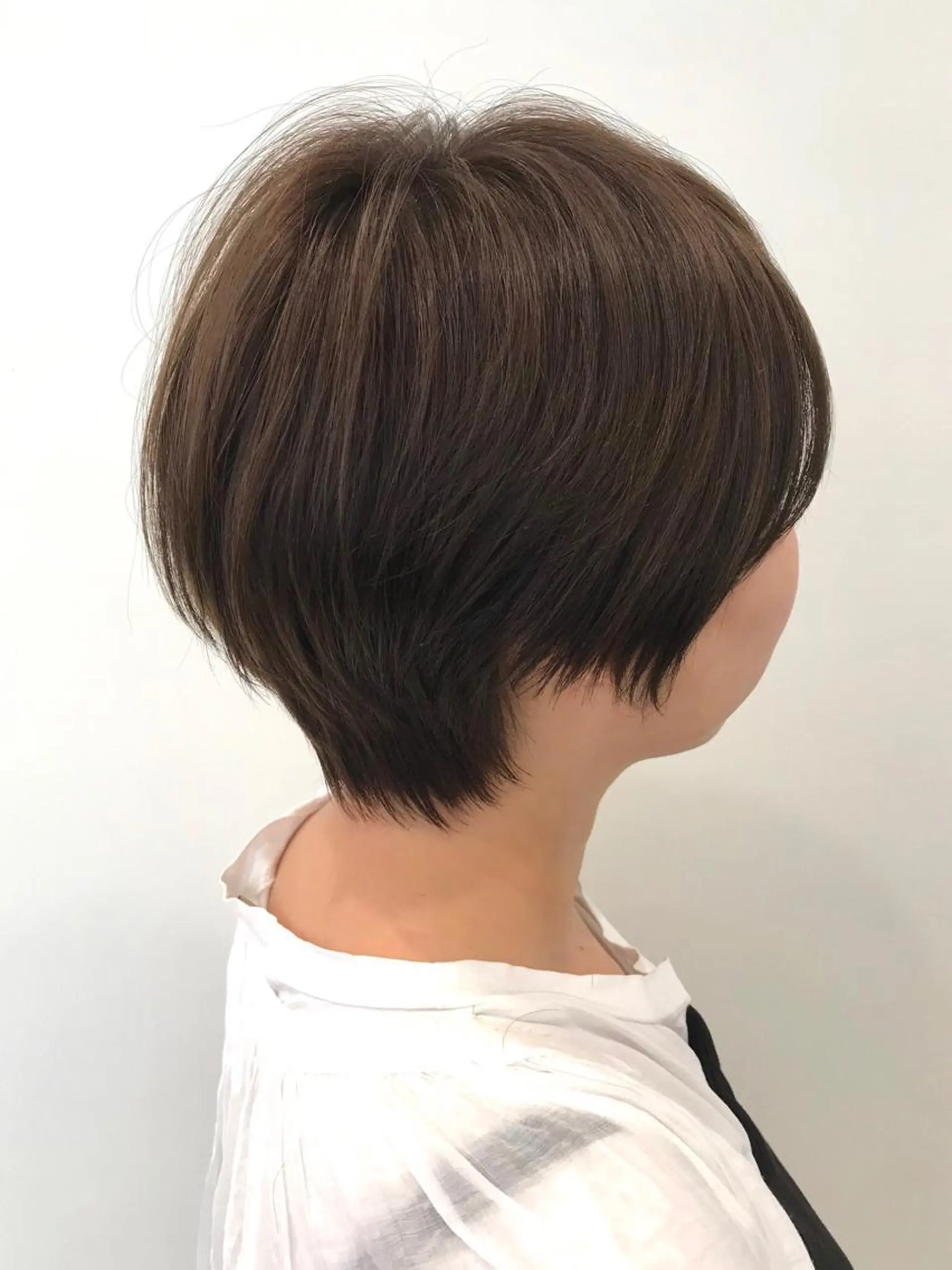 ショート パーマ クロスパーマ松永裕久 似合わせカットのヘアスタイル