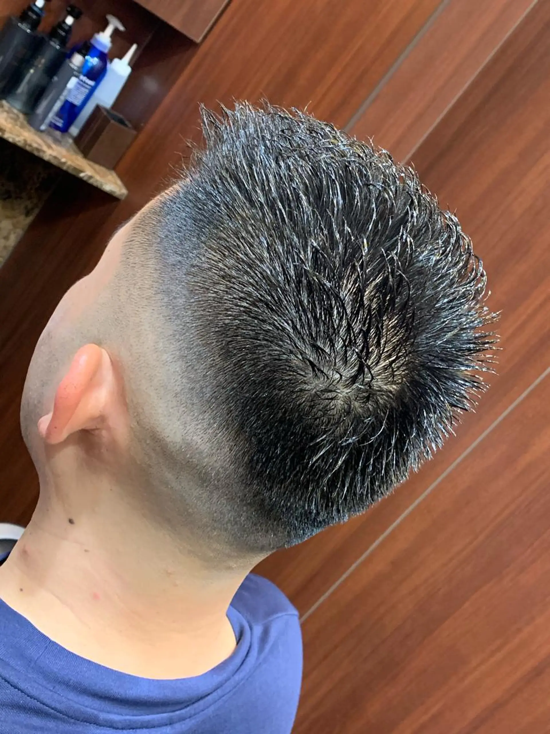 ショート メンズ 羽木 隆徒のヘアスタイル