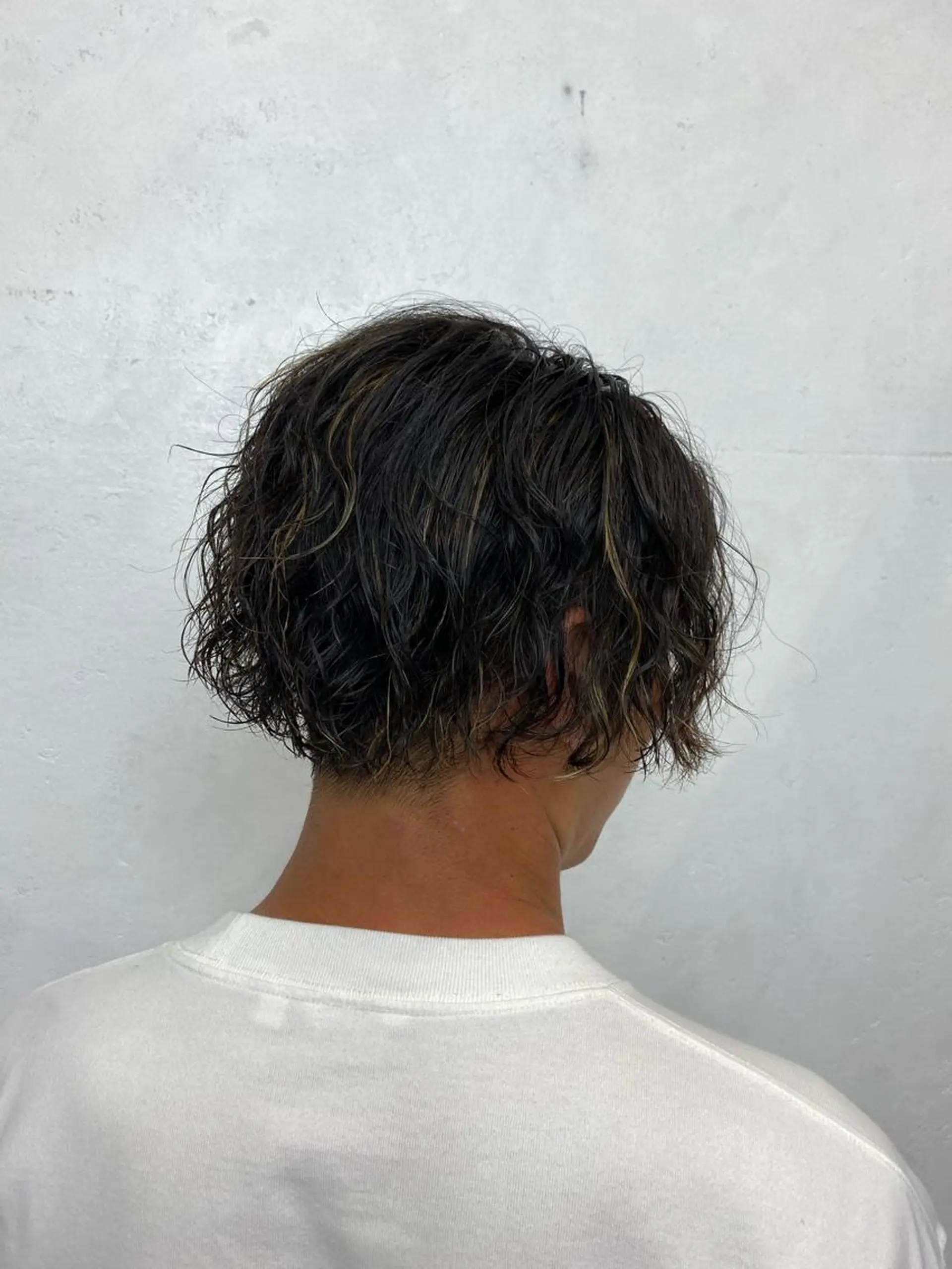 カラー パーマ メンズ メンズハイライト メンズパーマ ハイライトカラー カット パーマ トリートメント 🌈透明感カラー ✨松田龍也🌈のヘアスタイル