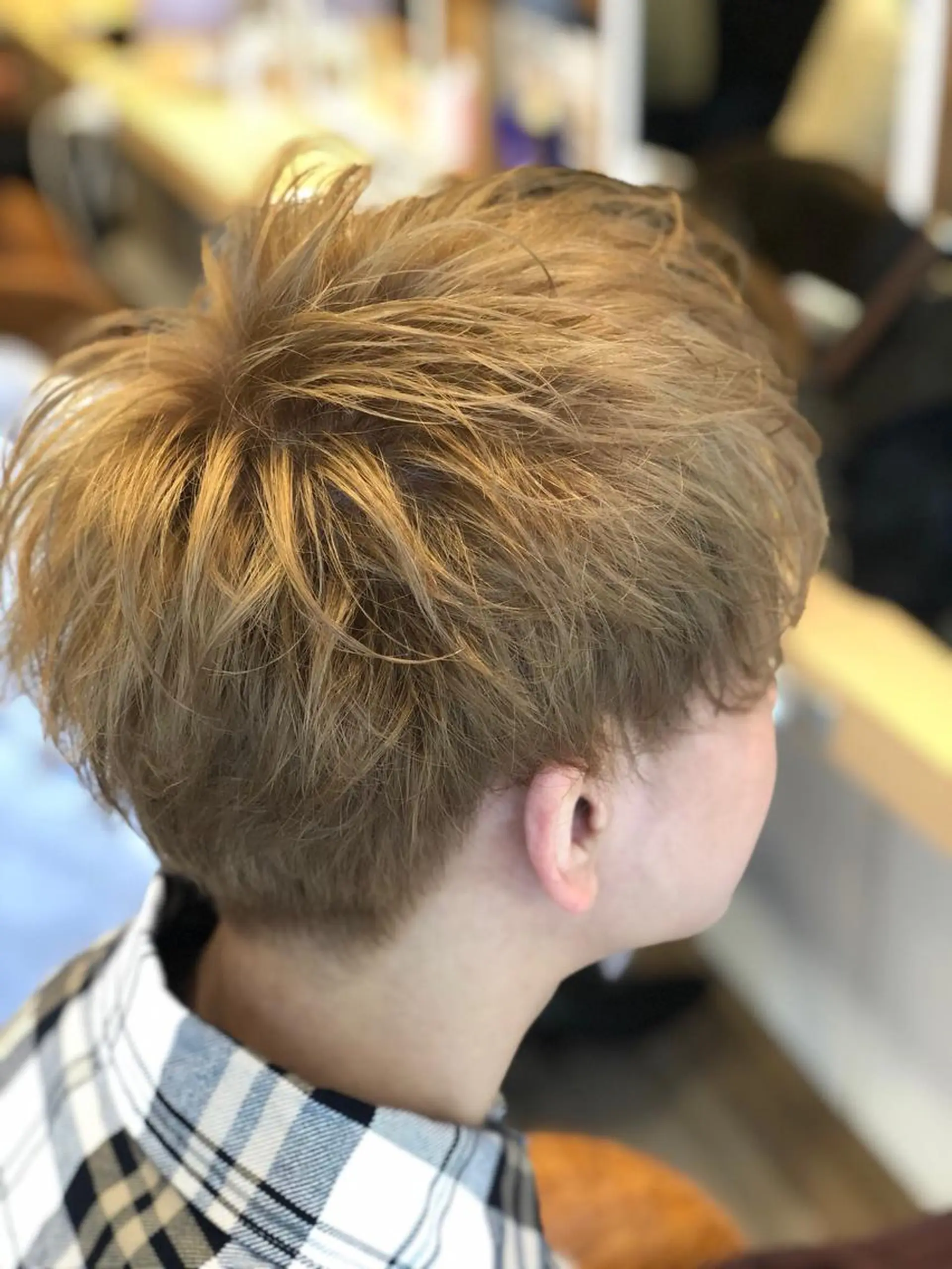 ショート カラー HAIR SALON mimiのヘアスタイル