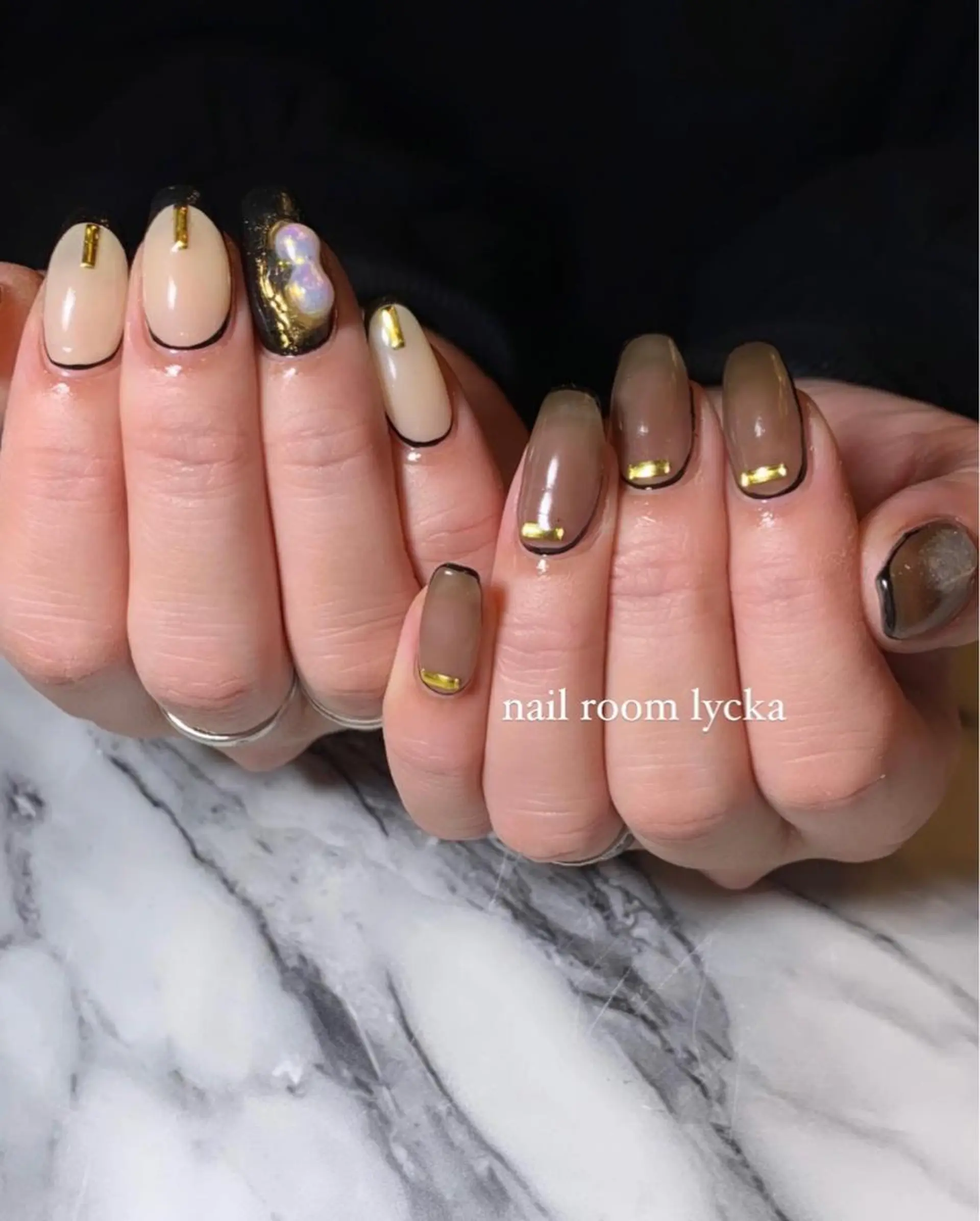 ネイル ﾈｲﾙﾙｰﾑﾘｯｶ 𝐦𝐚𝐲𝐮のネイルデザイン