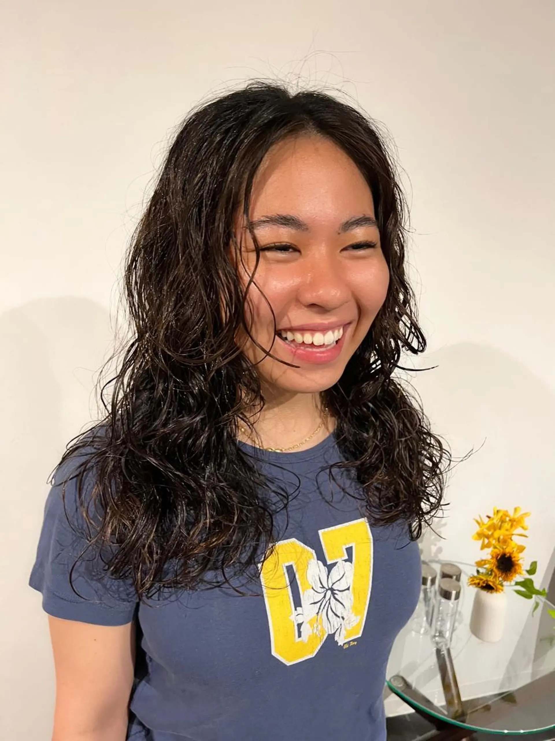 ロング パーマ 外国人風カラー ロング スパイラルパーマ カット パーマ ショート/パーマ/ カラー/FUKOのヘアスタイル