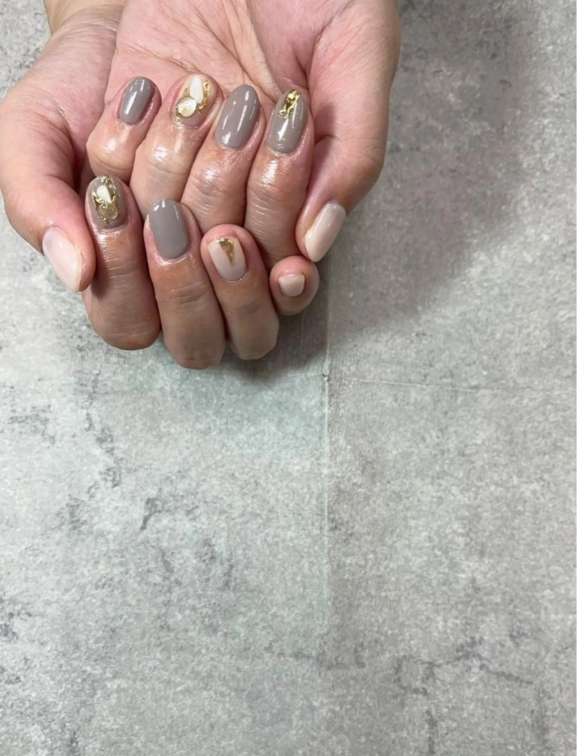 ネイル ニュアンスネイル ハンドネイル ハンドケア FASTNAIL PLUS 新宿店のネイルデザイン