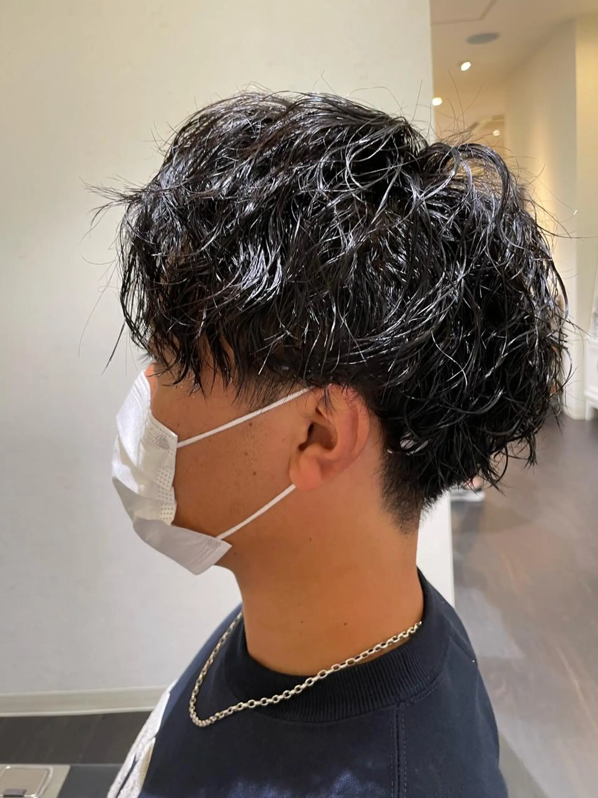 メンズ メンズパーマ カット ヘアカラー トリートメント CHIKA Rimのヘアスタイル