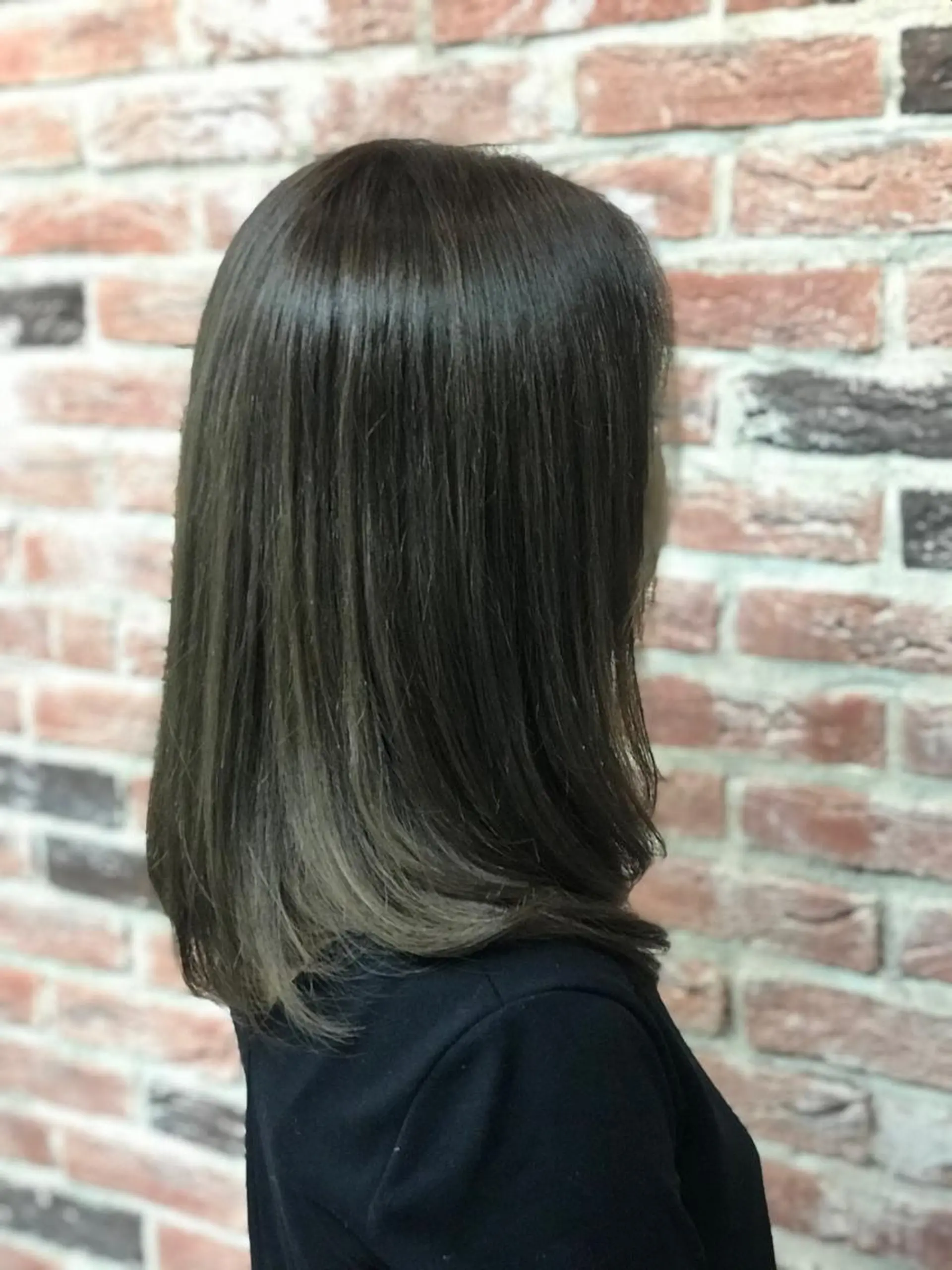 ミディアム カラー トリートメント 市村 正義のヘアスタイル