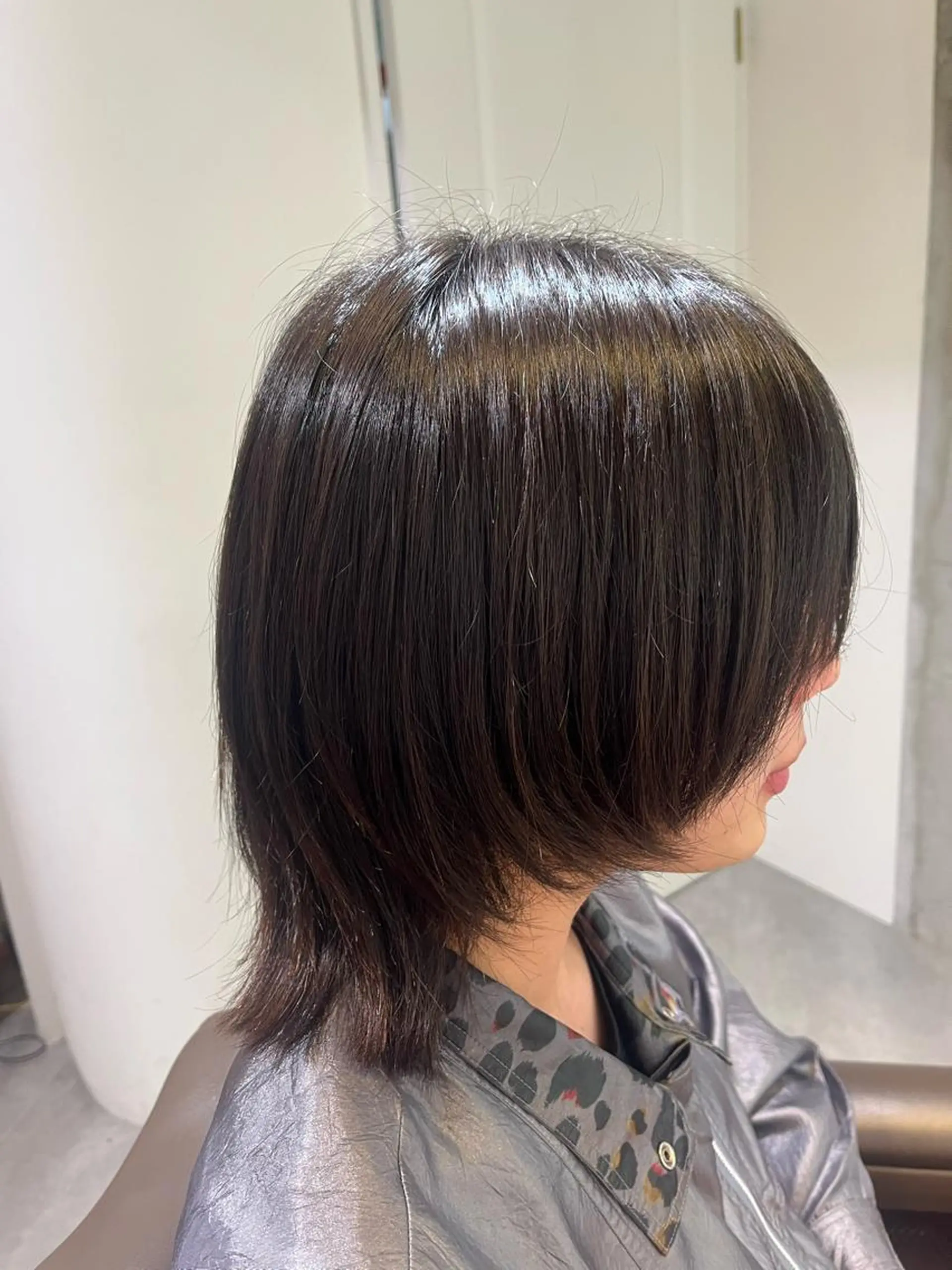 ミディアム カラー コバヤシ タイジュのヘアスタイル