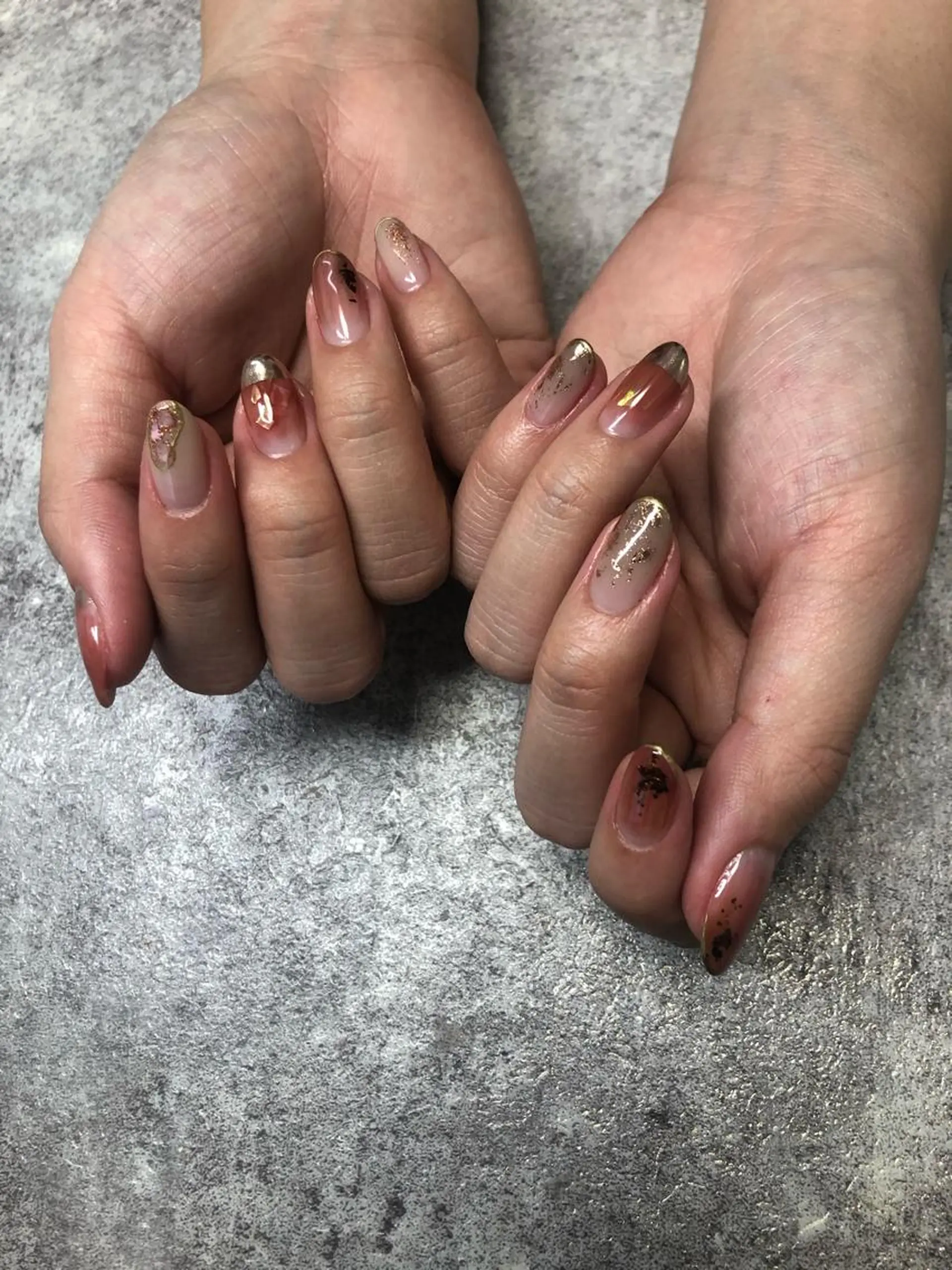 ネイル ハンドネイル 【LINON】 airiのネイルデザイン