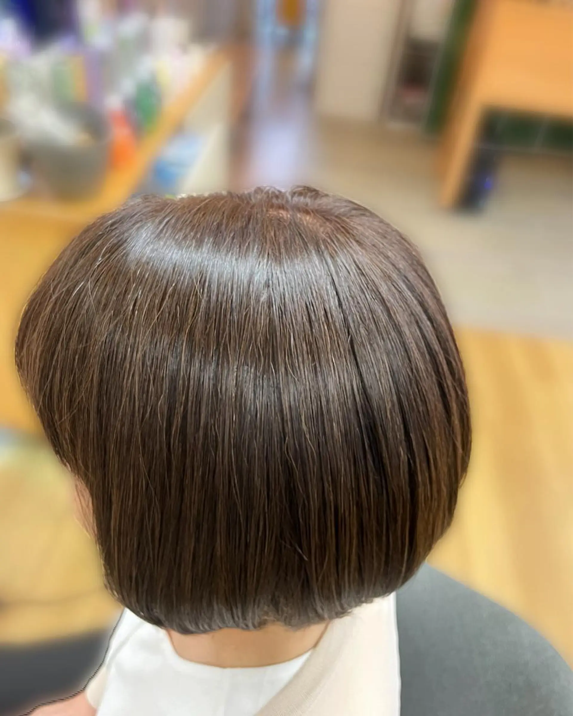 カラー ブラウンカラー lanugo 越打　優のヘアスタイル
