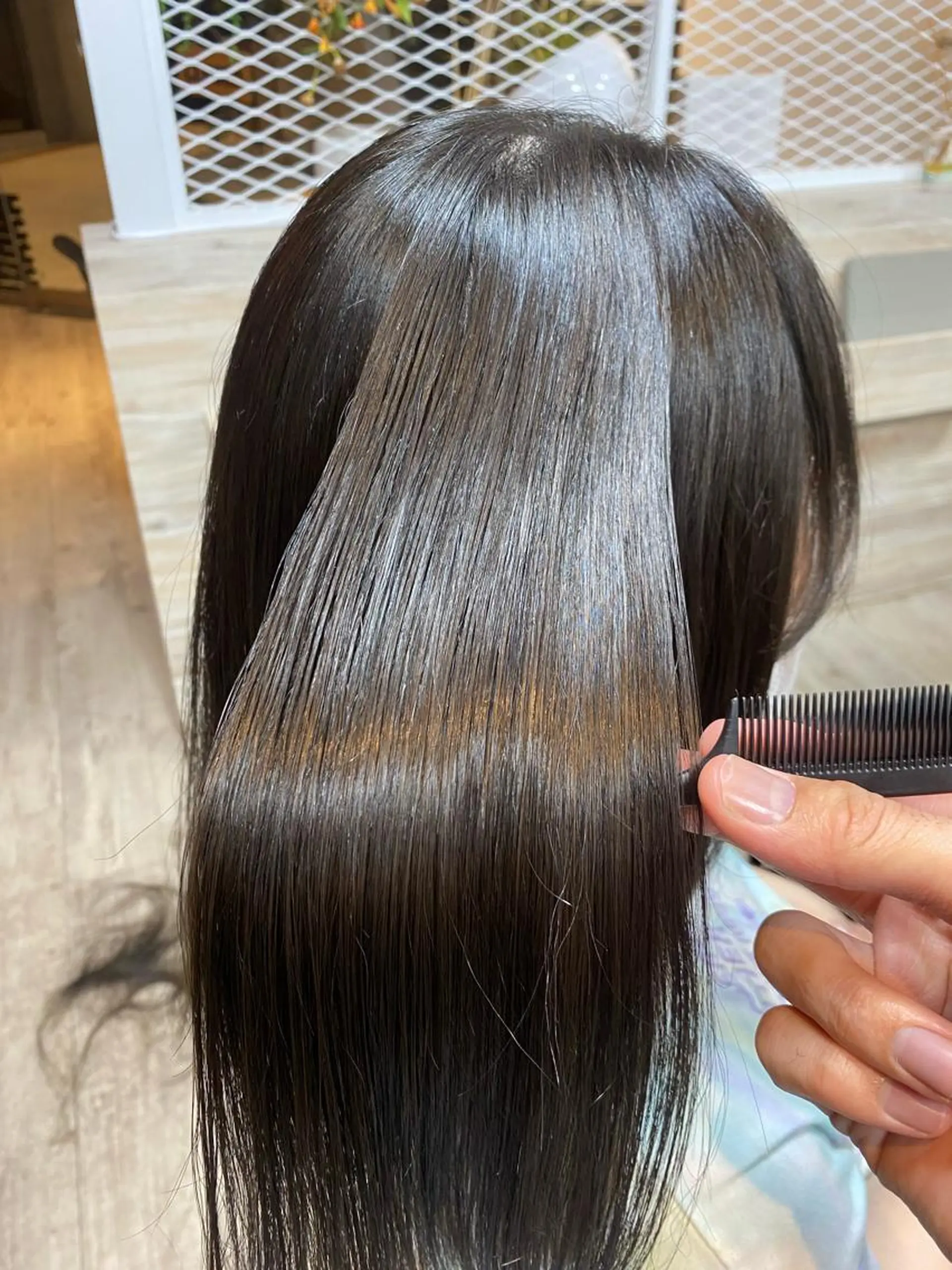 セミロング 髪質改善 髪質改善カラーゆうひのヘアスタイル