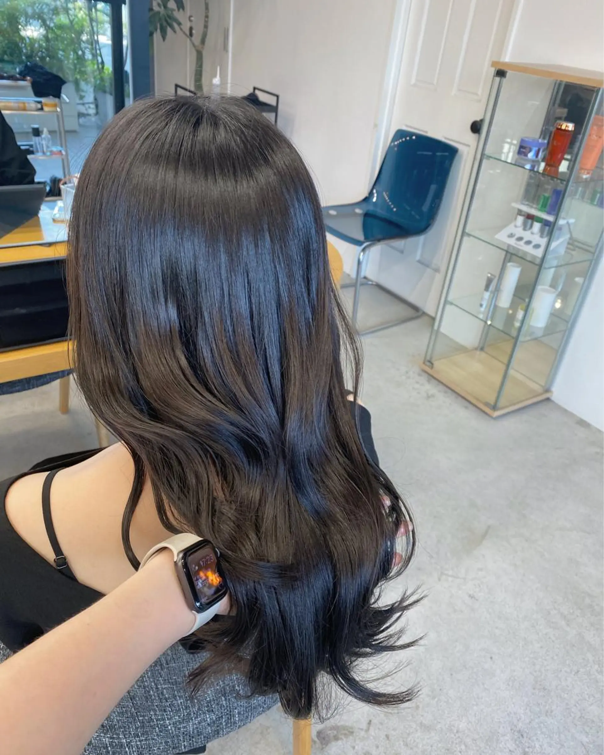 ミディアム 髪質改善 トリートメント カット ヘアカラー トリートメント 天神/透明感カラー ツヤ髪/nonokaのヘアスタイル