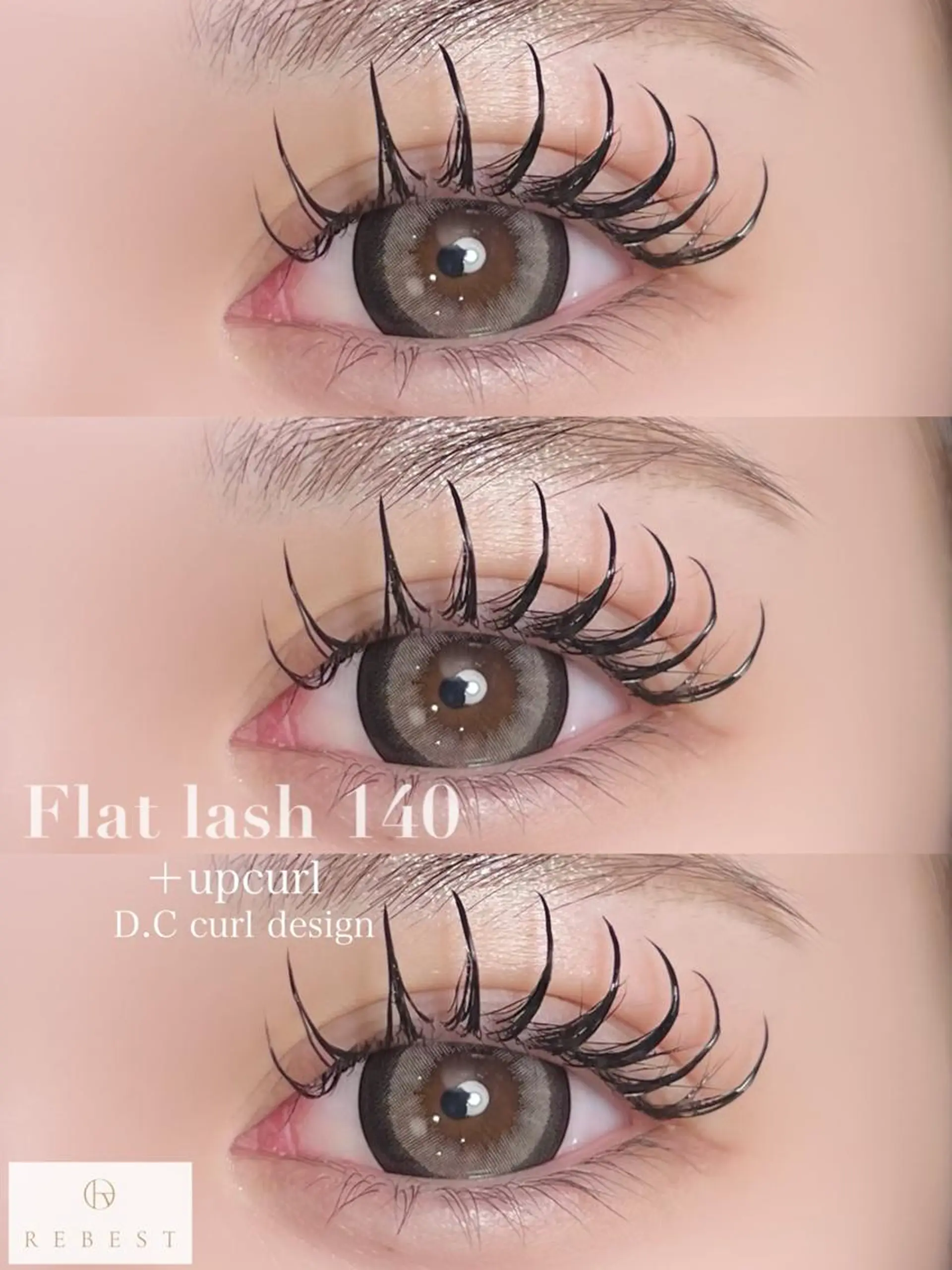 マツエク・マツパ REBEST eyelashのマツエク・マツパデザイン