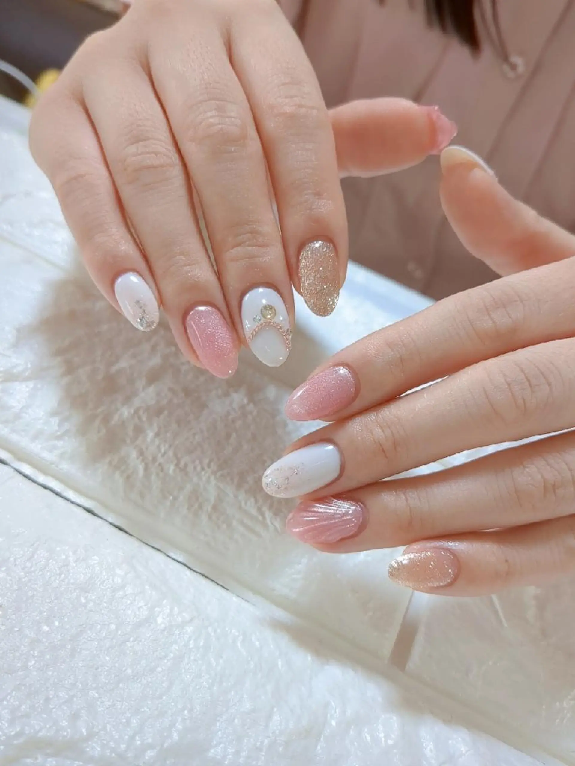 ネイル ハンドネイル 横浜市中区曙町 E·U·Bネイルのネイルデザイン