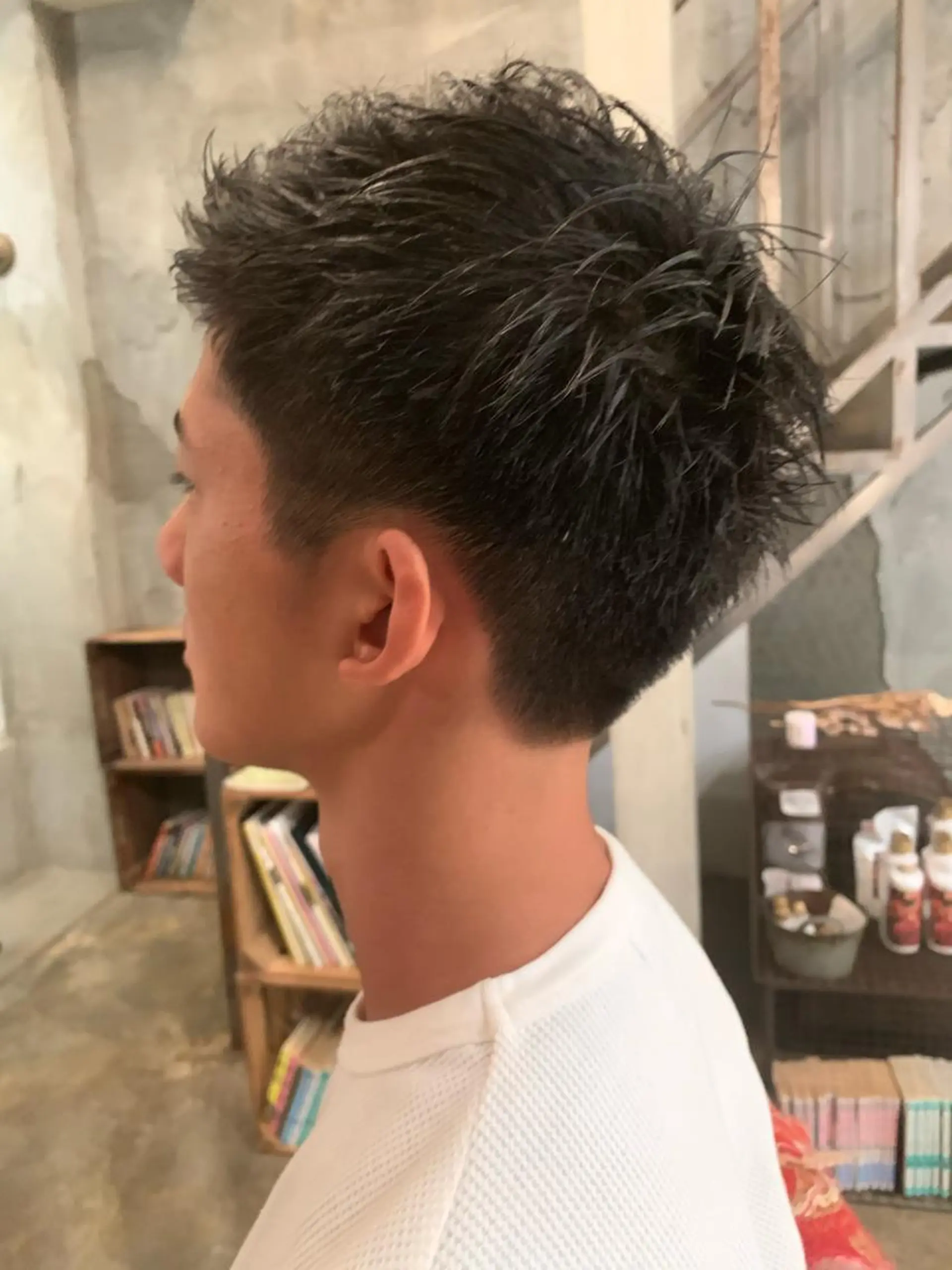 ショート メンズ 鎌田卓也/髪質改善 /透明感カラーのヘアスタイル