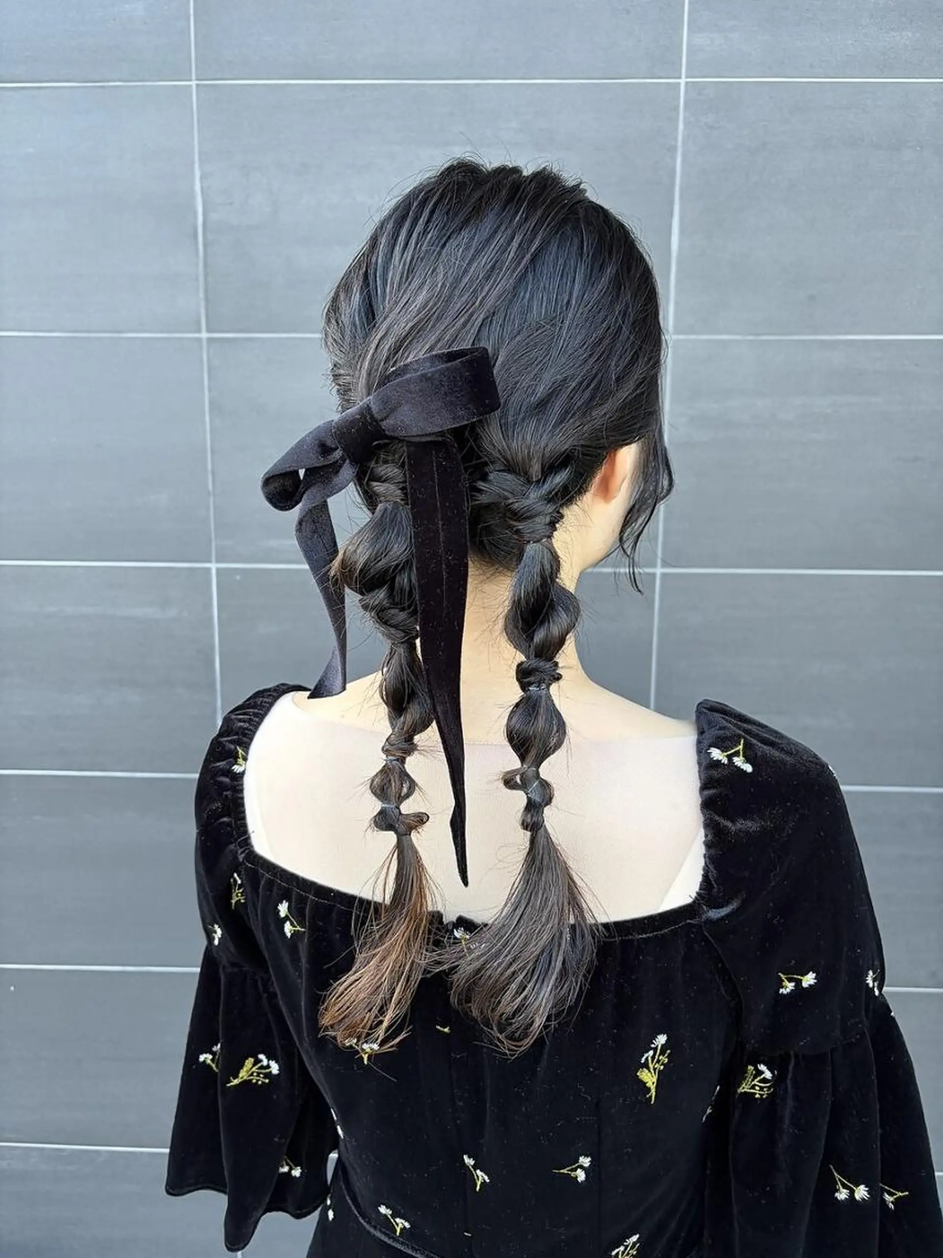 ヘアアレンジ カラー ✨艶カラー・ストレー ト✨Lissのヘアスタイル