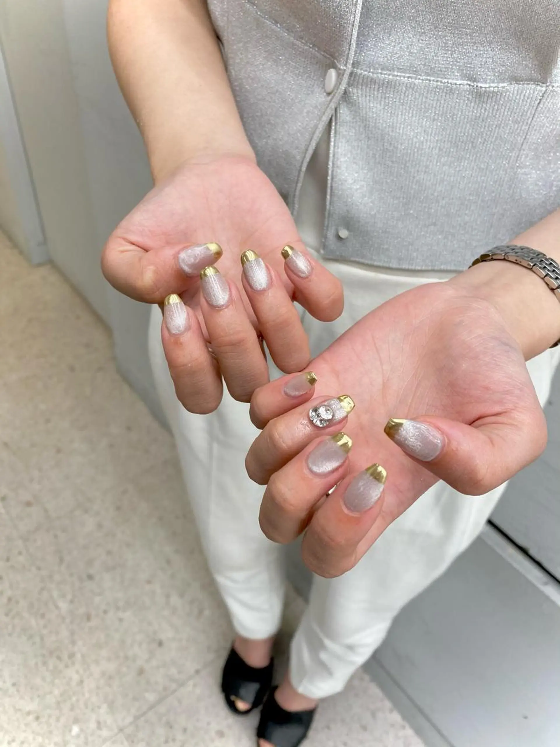 ネイル ハンドネイル レイヤーカット/ 髪質改善/羽柴りくのヘアスタイル