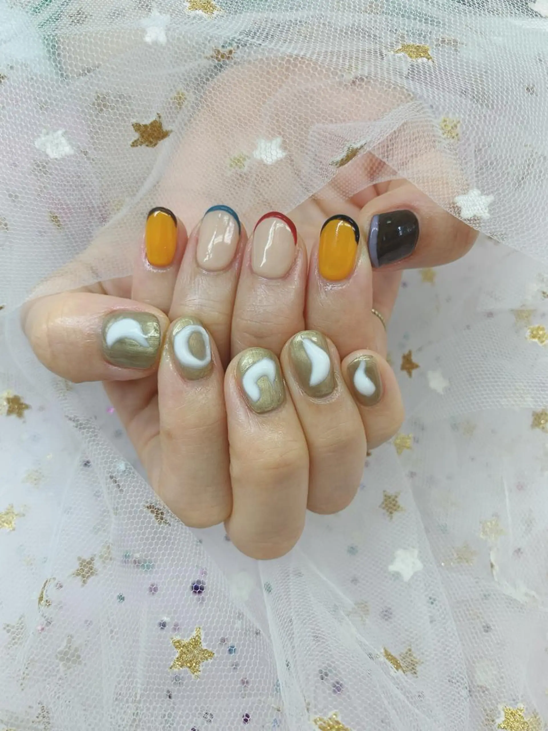 ネイル 💅ネイルサロン ブラン🌈かすみのネイルデザイン