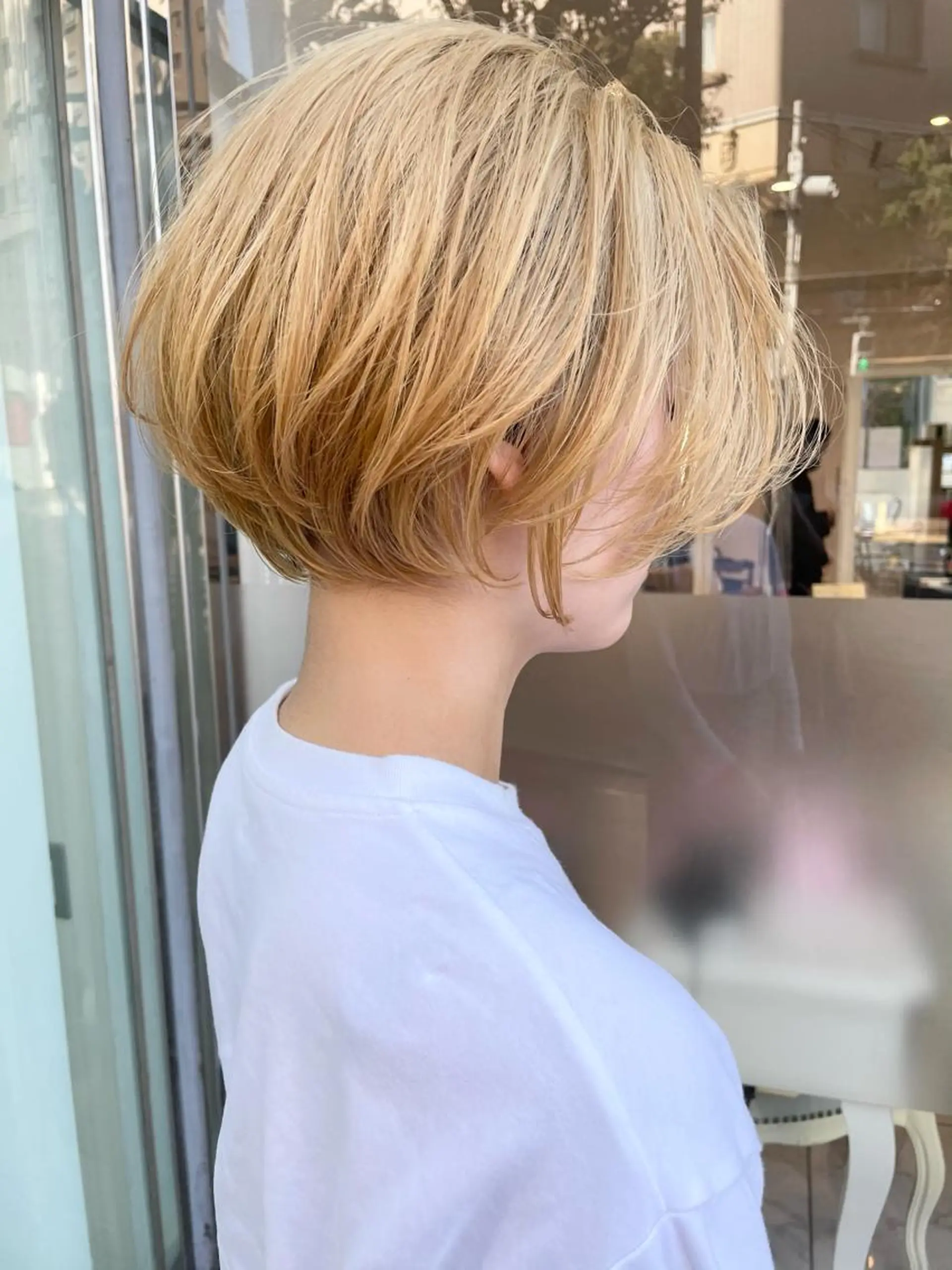 ショート 三鷹で1番ショート ボブをカットする新谷のヘアスタイル