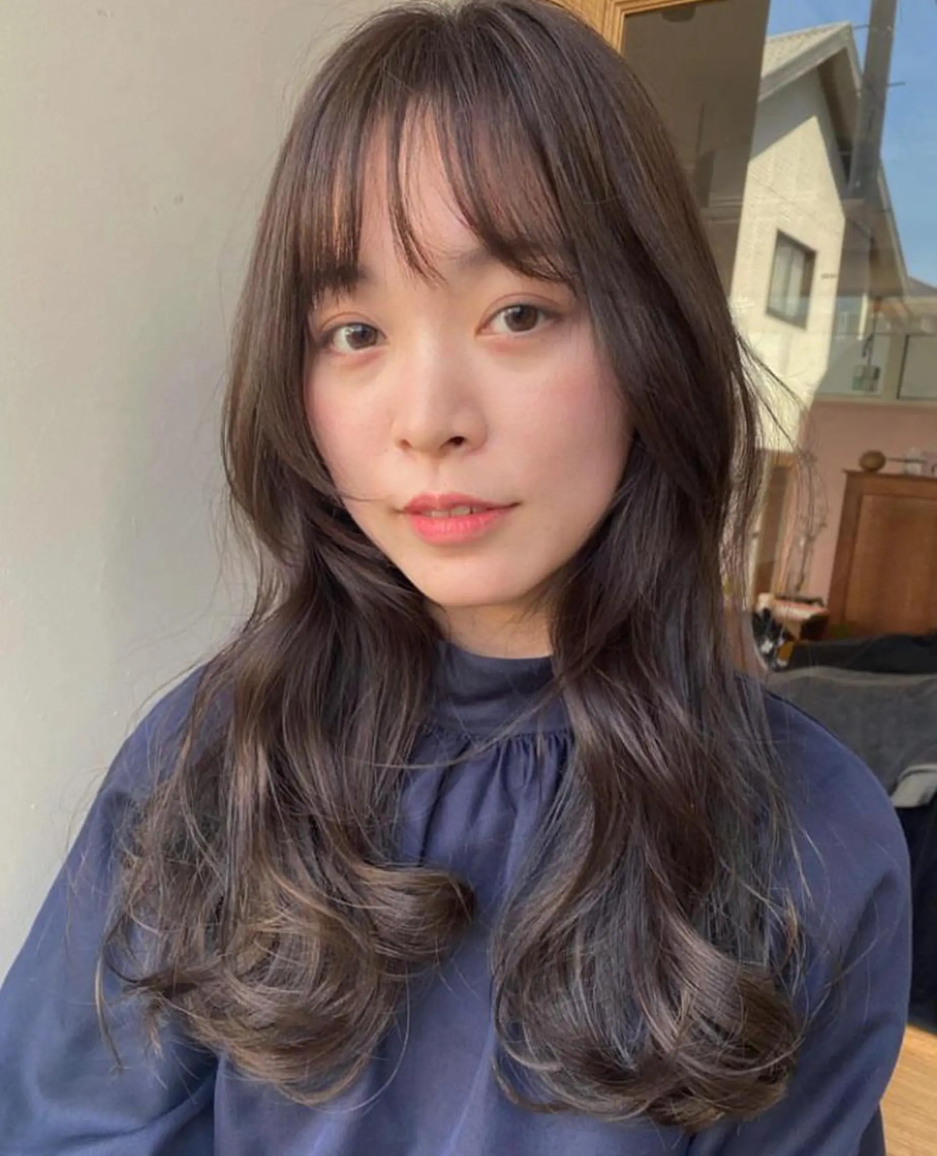 ロング ヘアアレンジ カット パーマ 鈴木 世莉のヘアスタイル