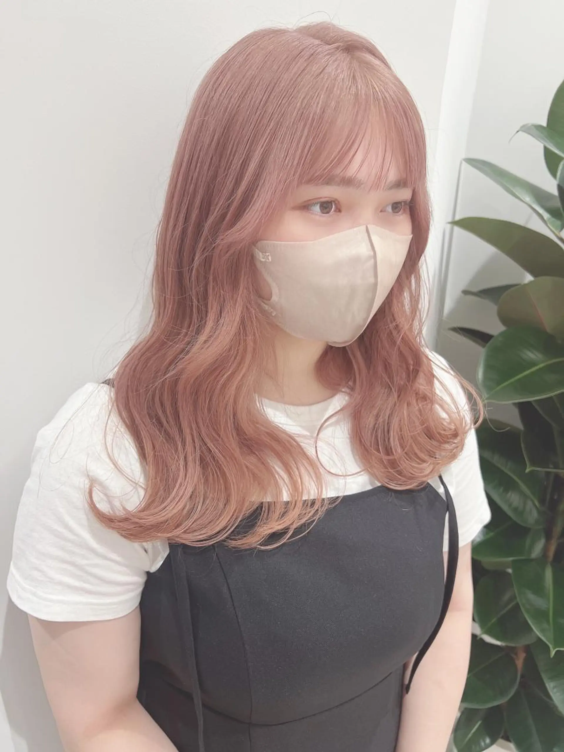 セミロング カラー ヘアアレンジ マツエクモデル無料 marry 池袋秦のマツエク・マツパデザイン