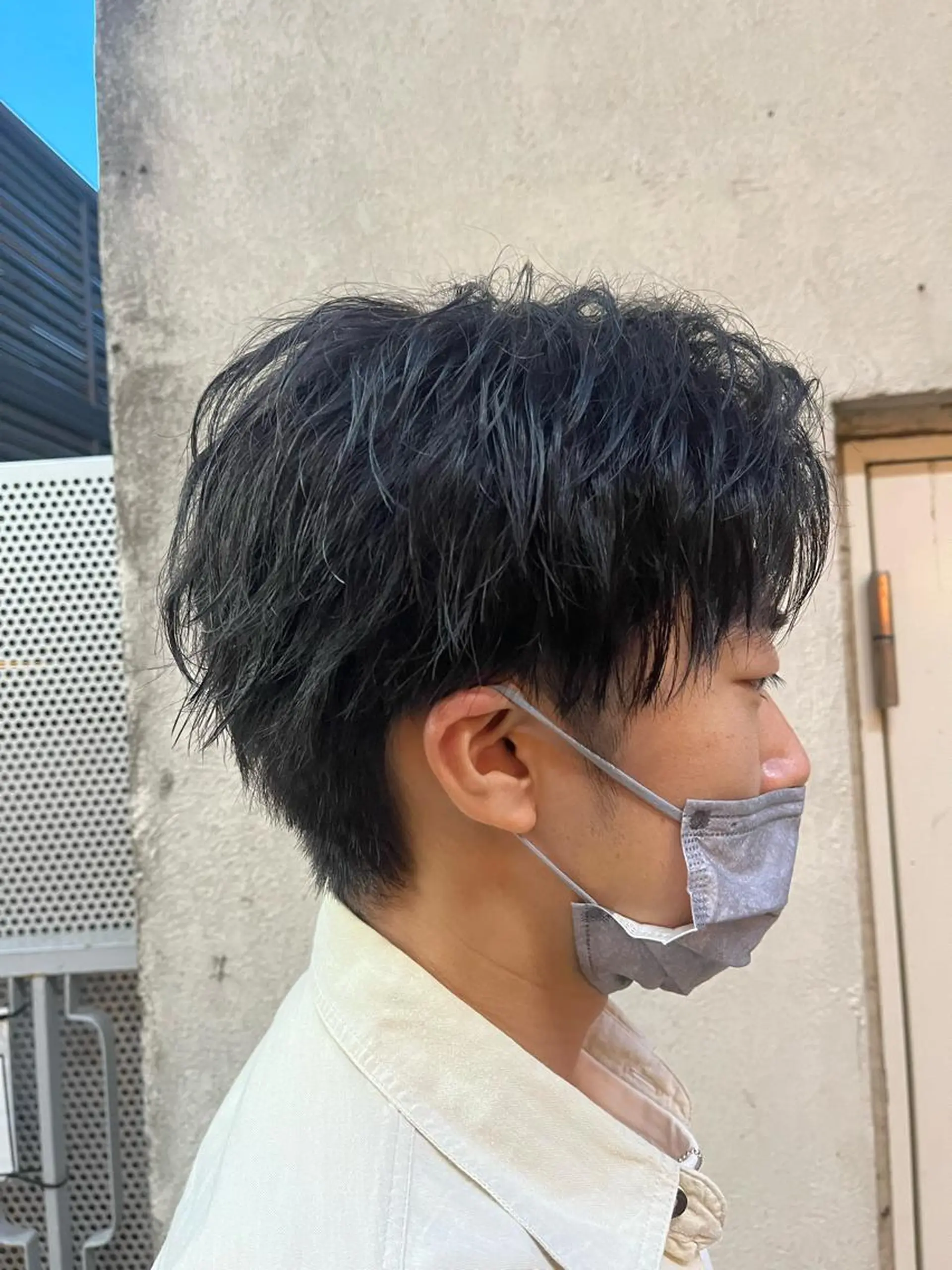 ショート パーマ メンズ カット ヘアカラー パーマ トリートメント ヘアセット 🏆メンズヘア特化 🥇代表りんぺーのヘアスタイル