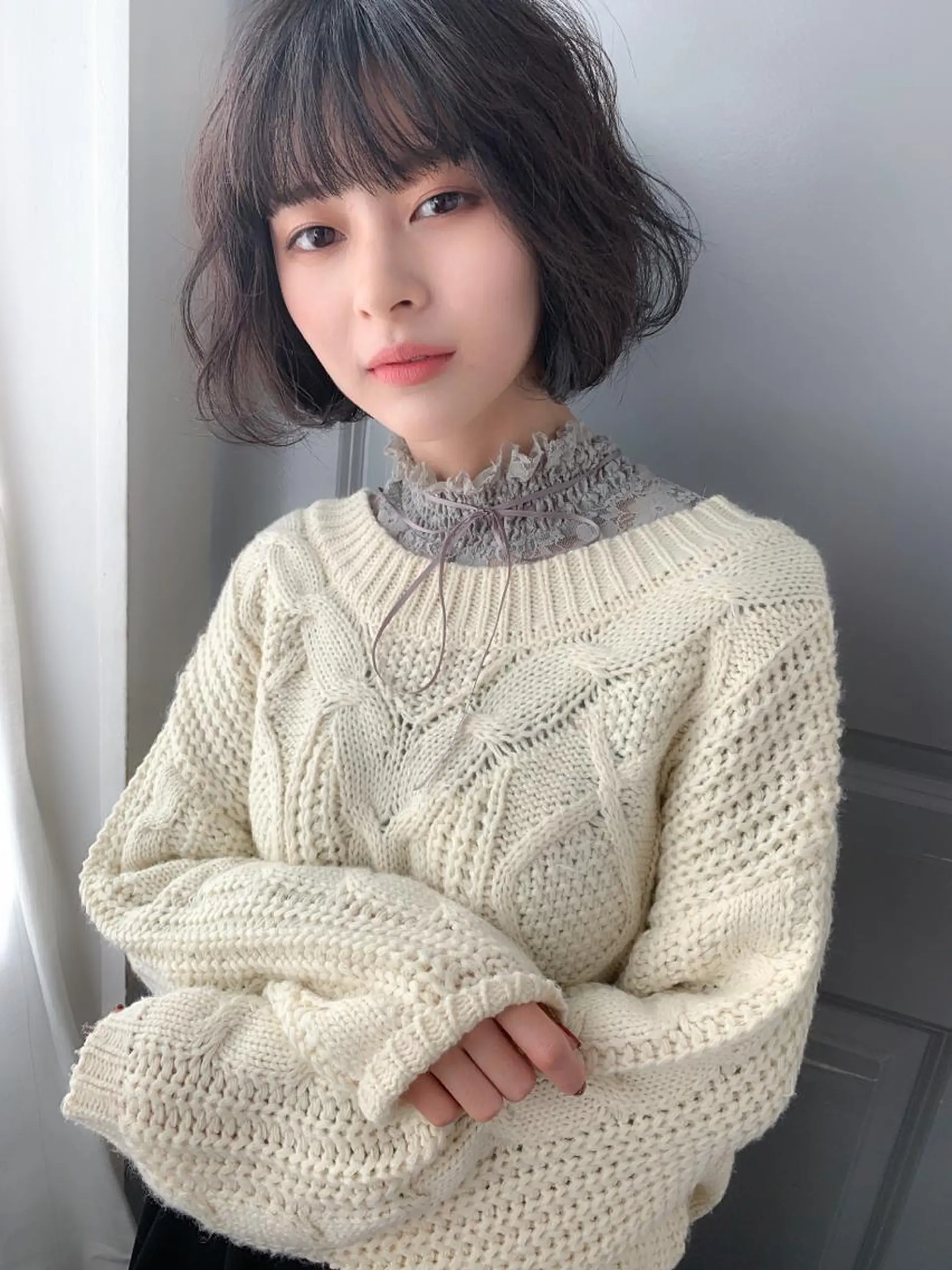 ショート カラー 古賀 侑磨のヘアスタイル