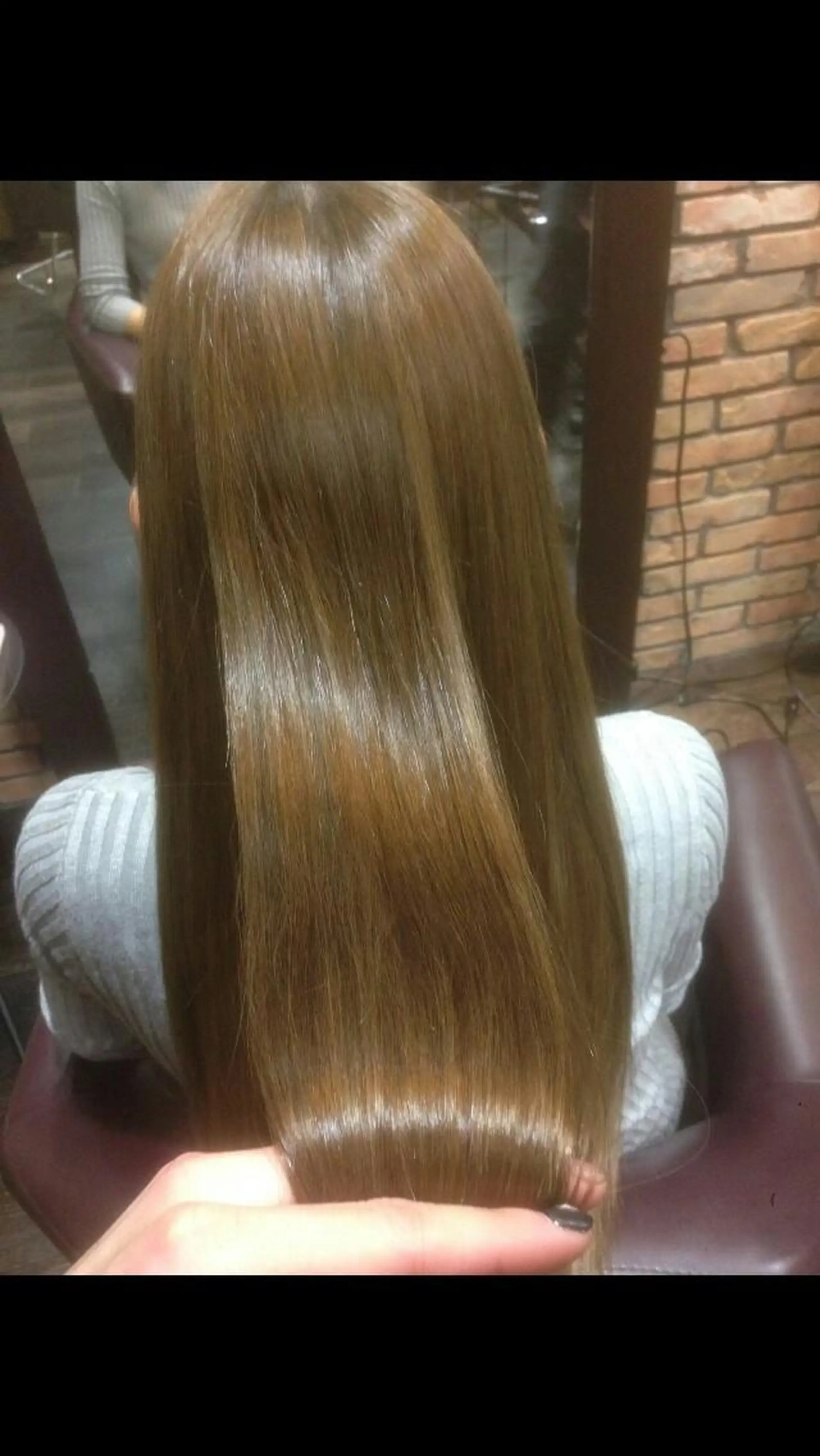 ロング カラー 辻 竜也　のヘアスタイル