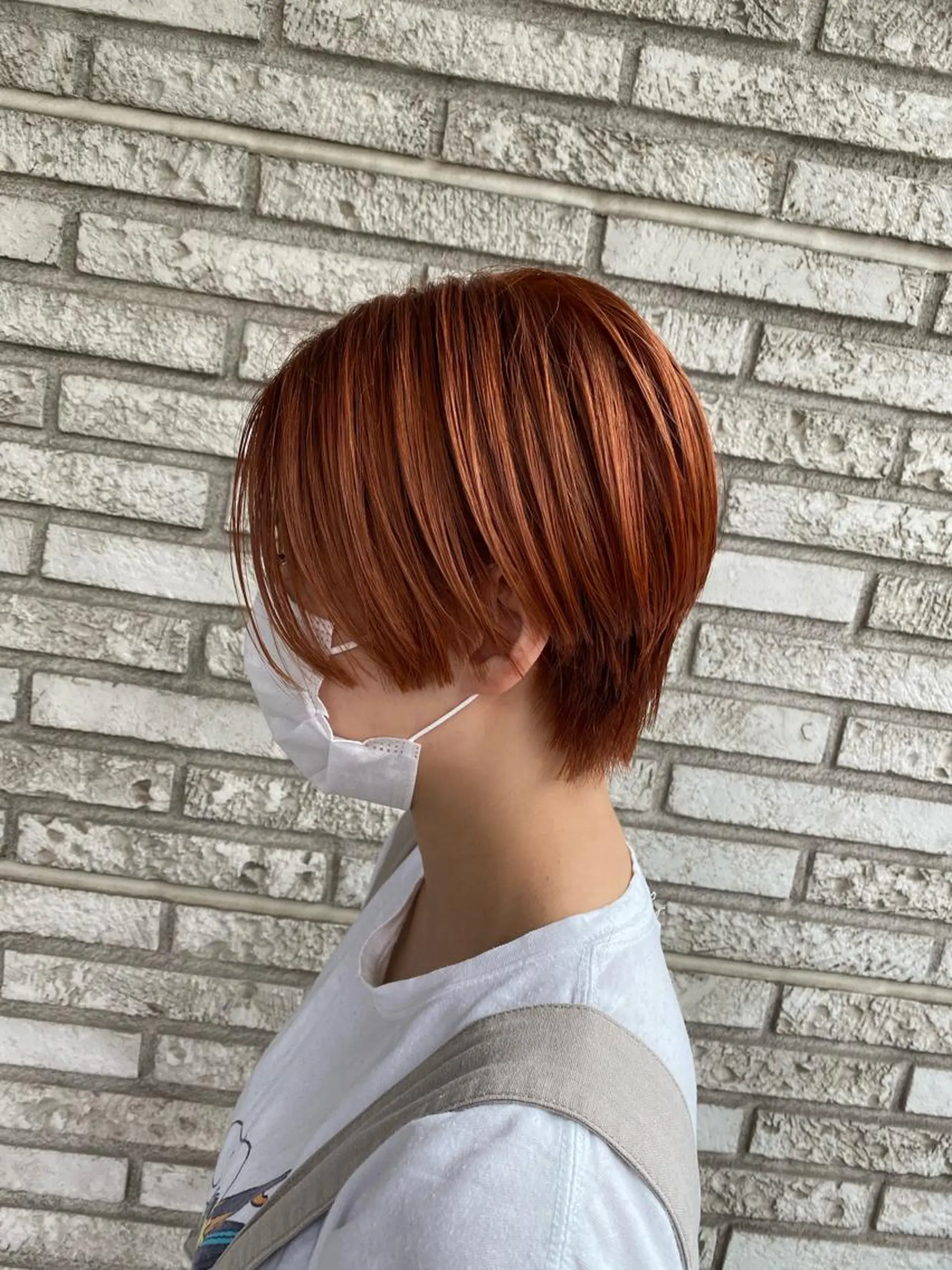 ショート カラー 大石 さやかのヘアスタイル