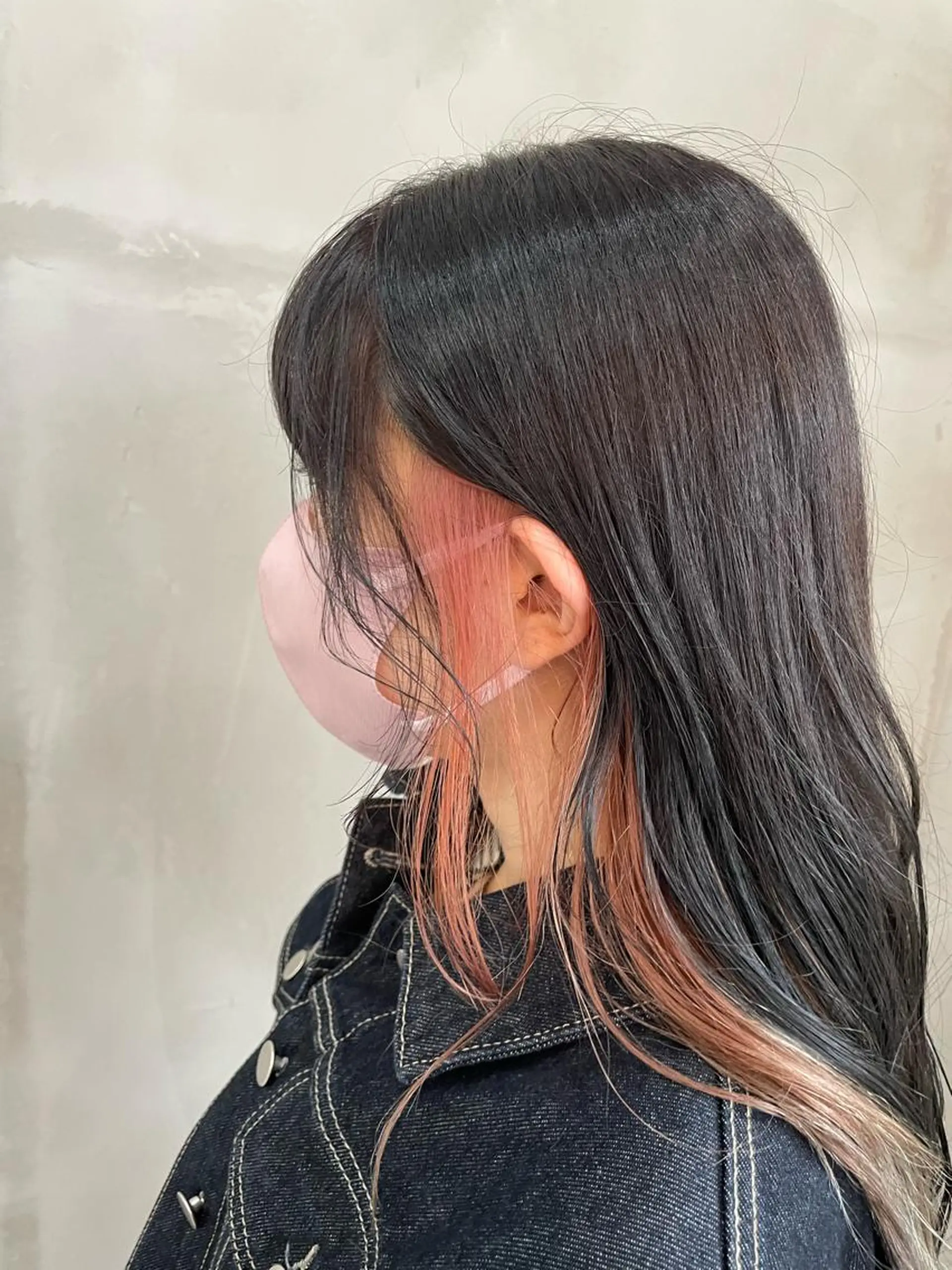 カラー 益 佑夏のヘアスタイル