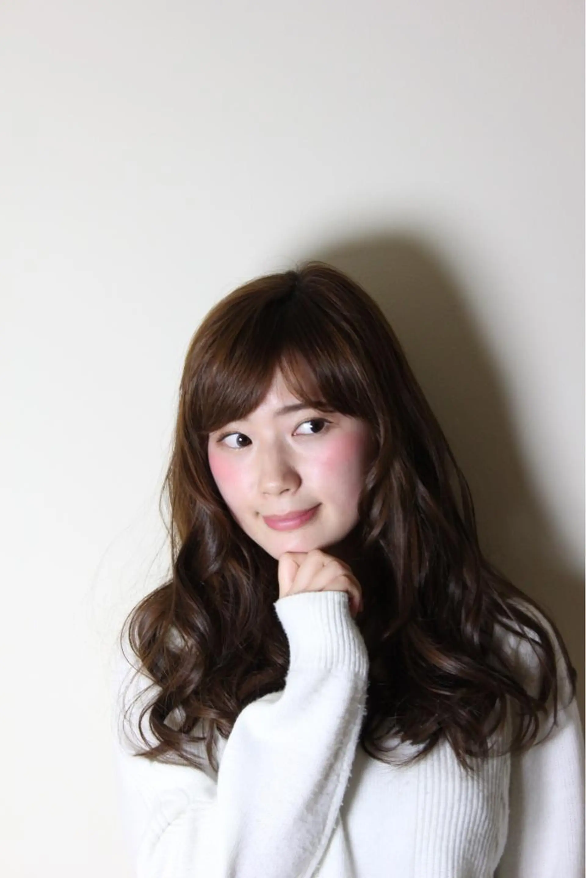 ロング カラー パーマ 桐谷 一史のヘアスタイル