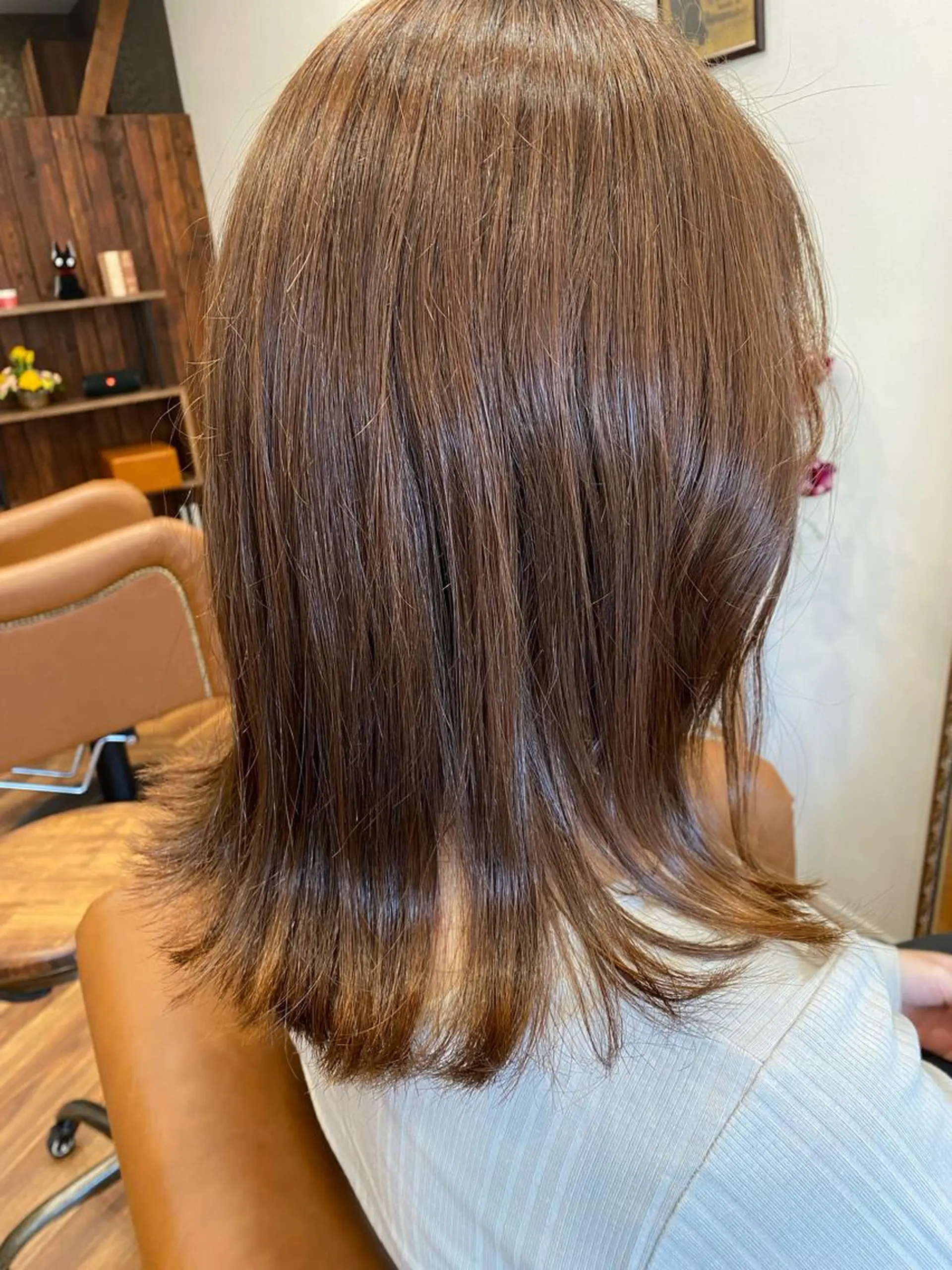 ミディアム 【似合わせカット 】🦋岩崎 美保🐾のヘアスタイル