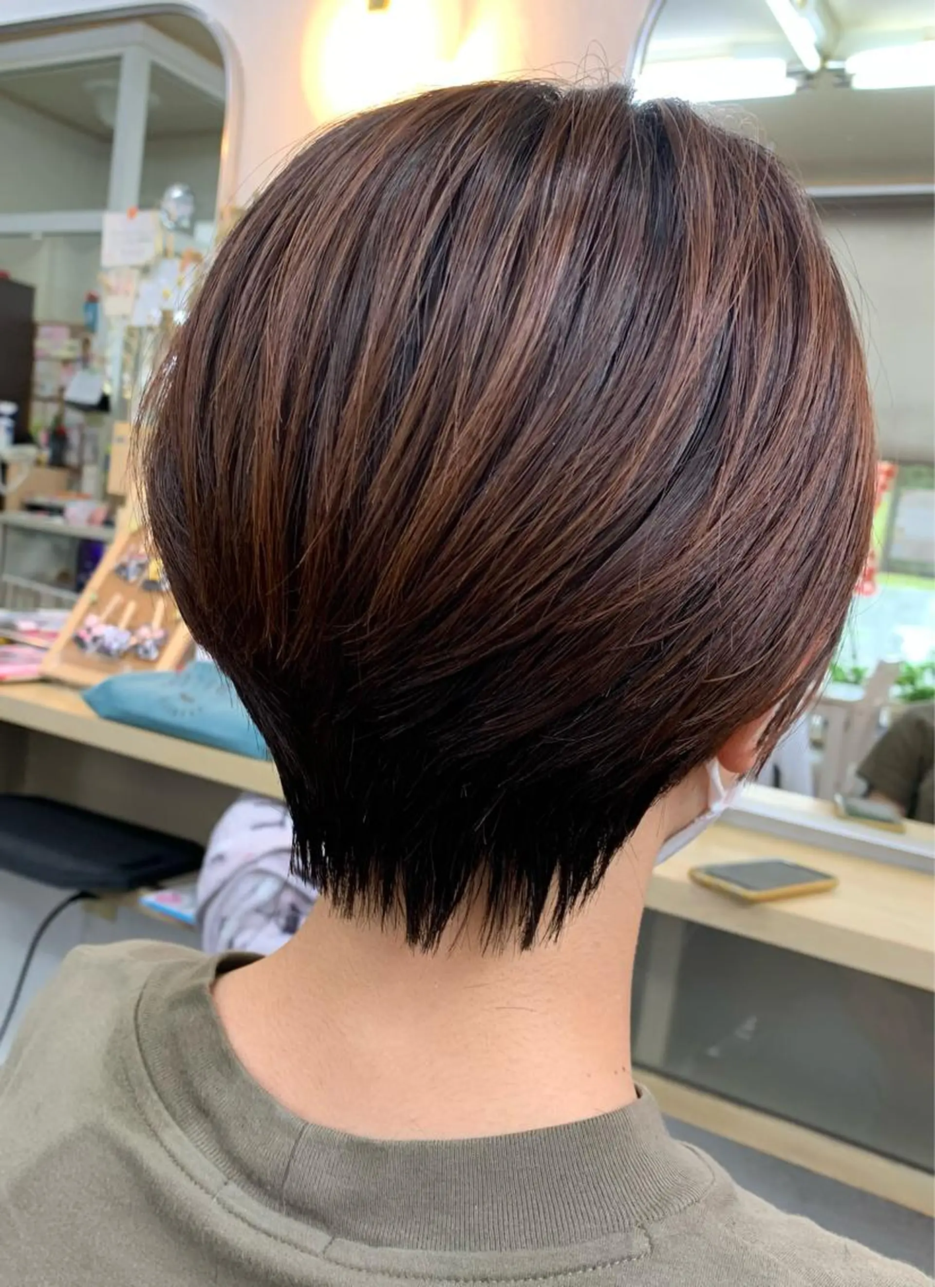 ショート カット 美容室 ドルチェのヘアスタイル