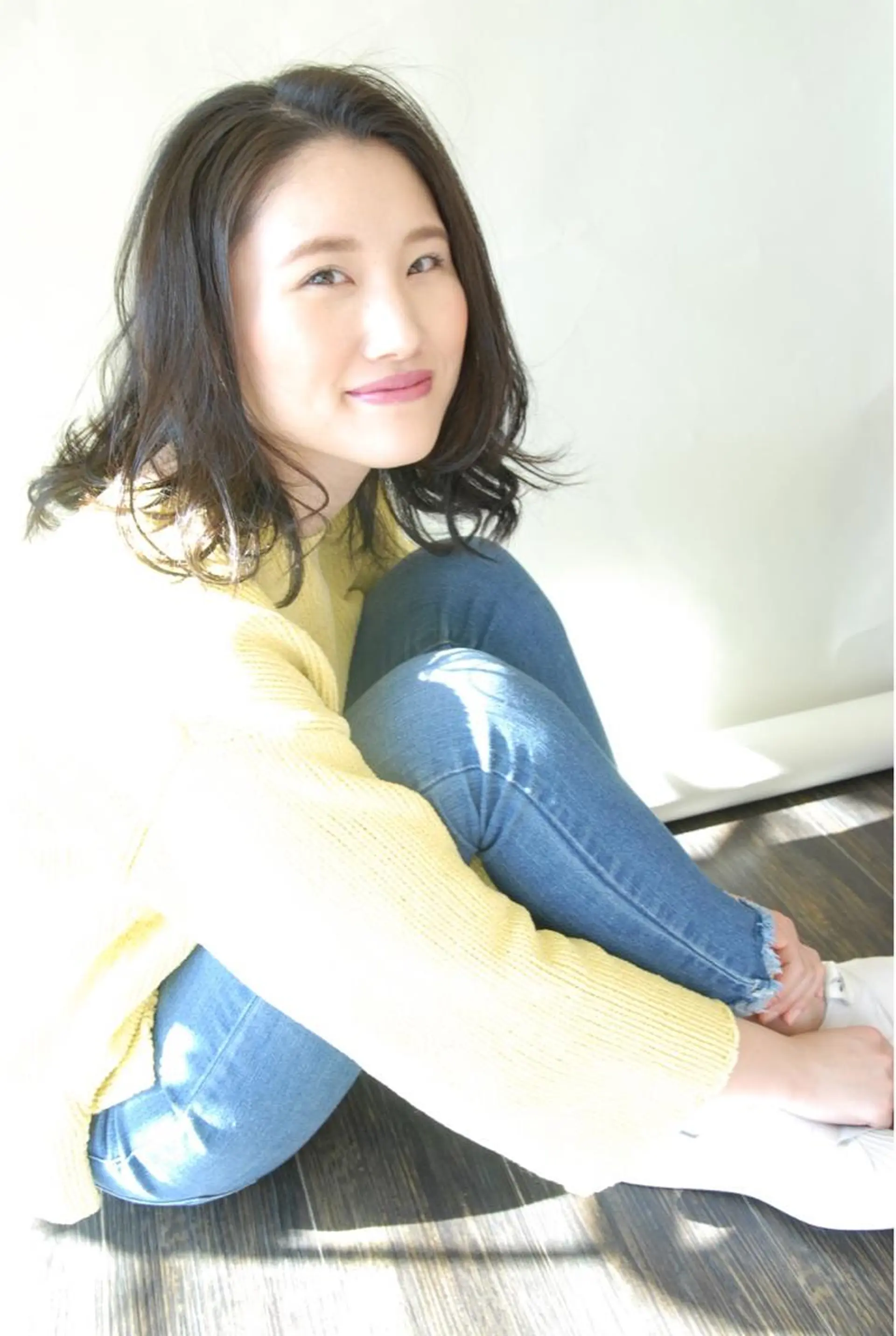 ミディアム 🌸スタイリスト 山浦美恵のヘアスタイル