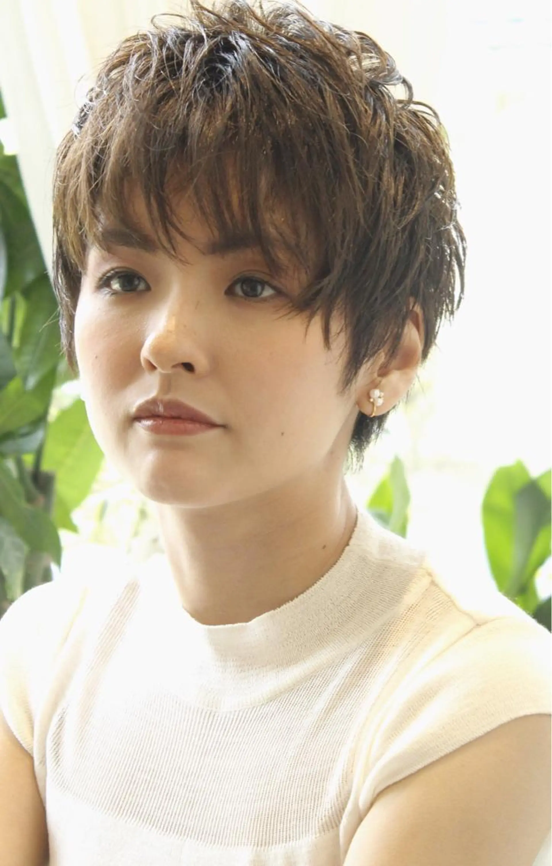ショート カラー パーマ 森山 拓哉のヘアスタイル