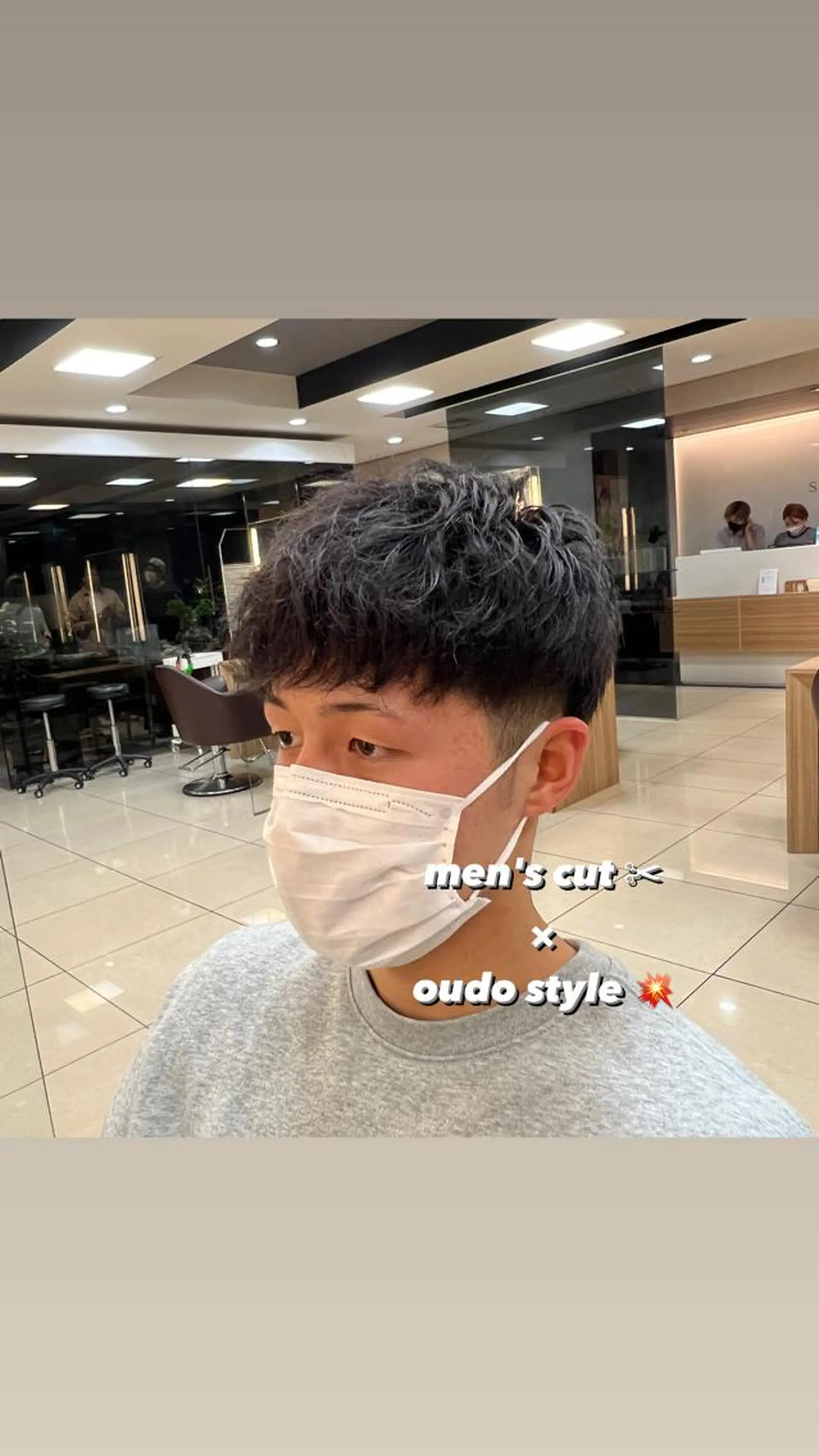 ショート メンズ 茅ヶ崎パーマ特化/ スパイラル/ハルキのヘアスタイル