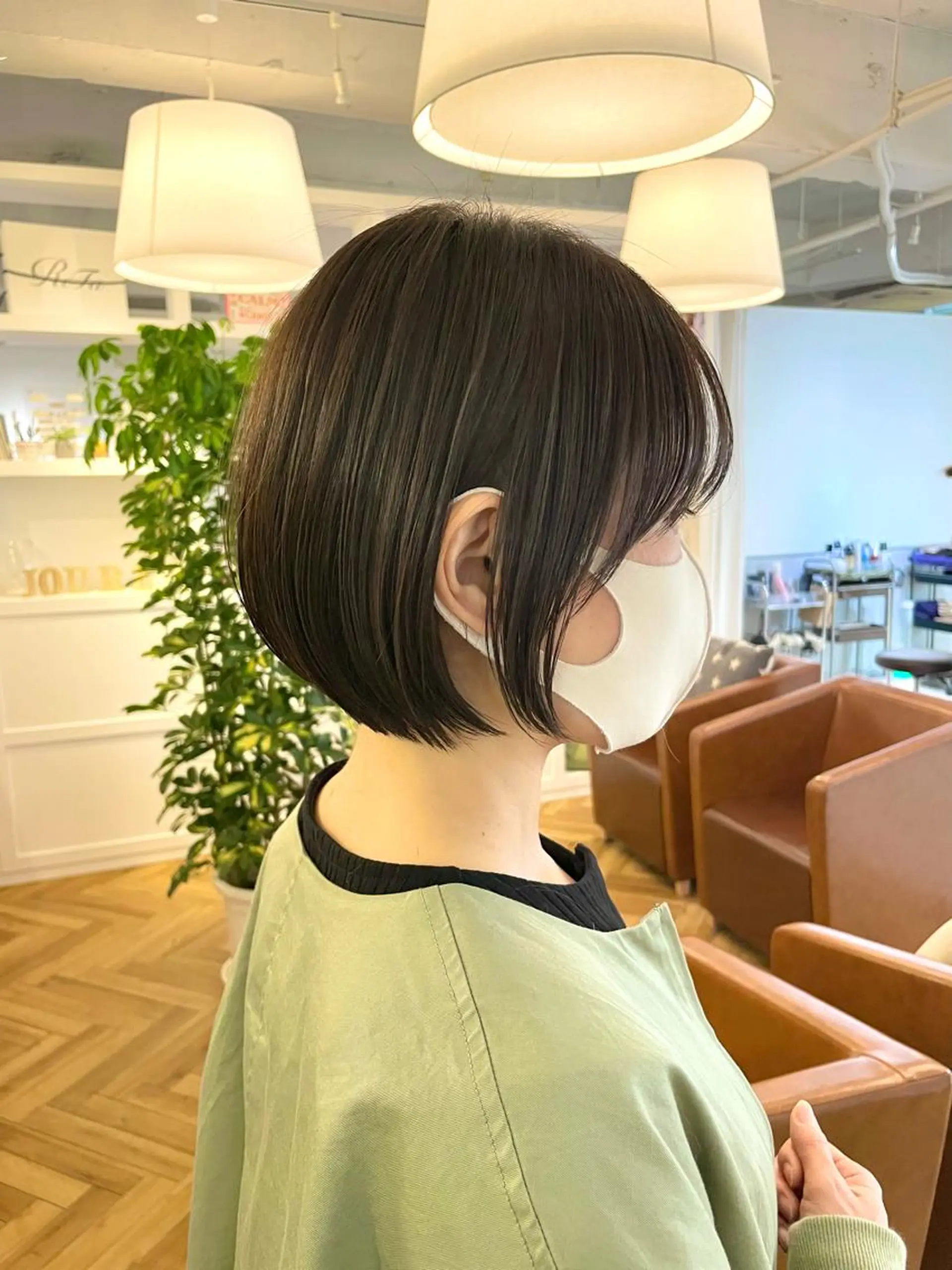 ショート カラー くがれいじ 梅田/ショート/ボブのヘアスタイル