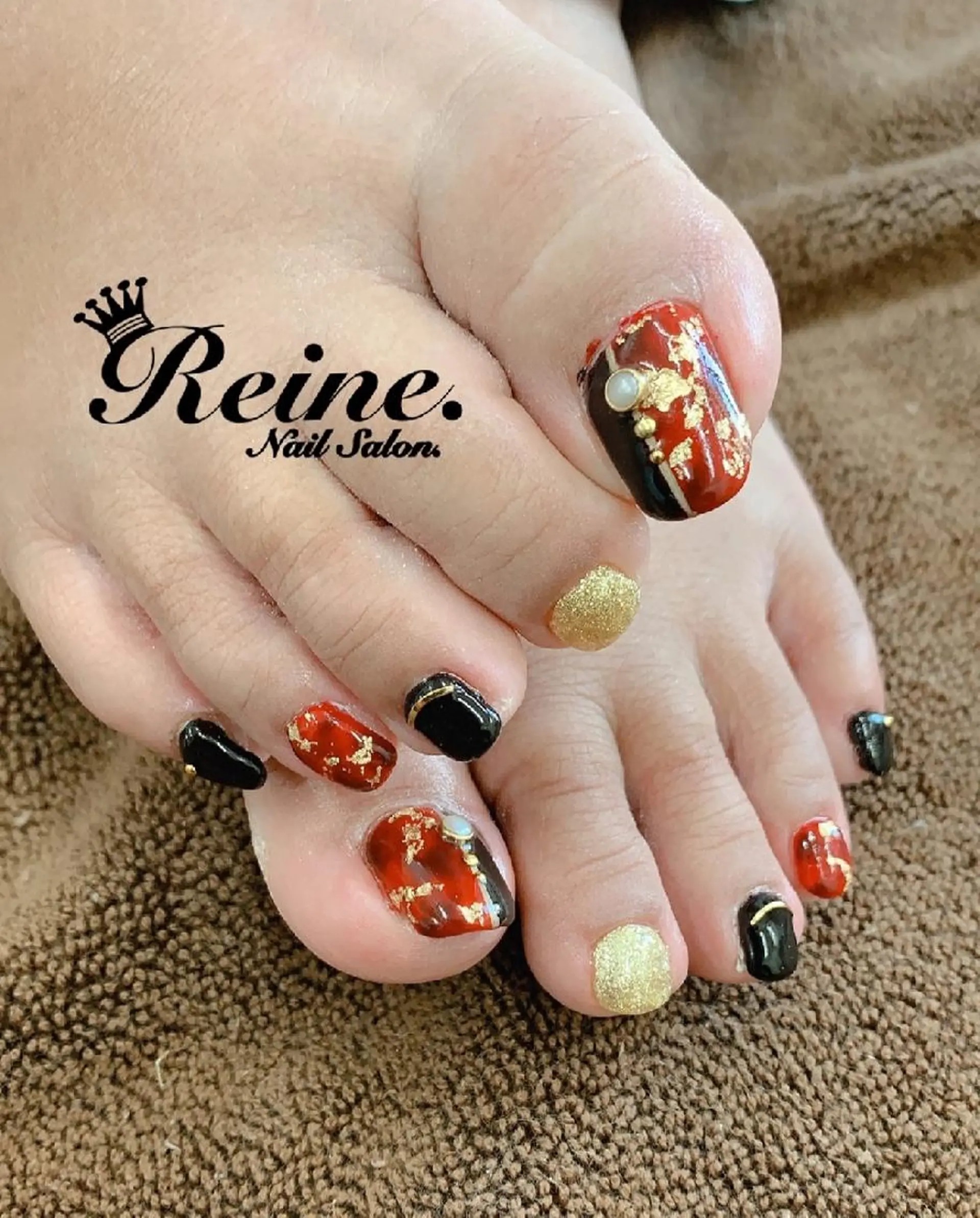 ネイル Nailsalon Reine所属・玉栄 伶奈のネイルデザイン