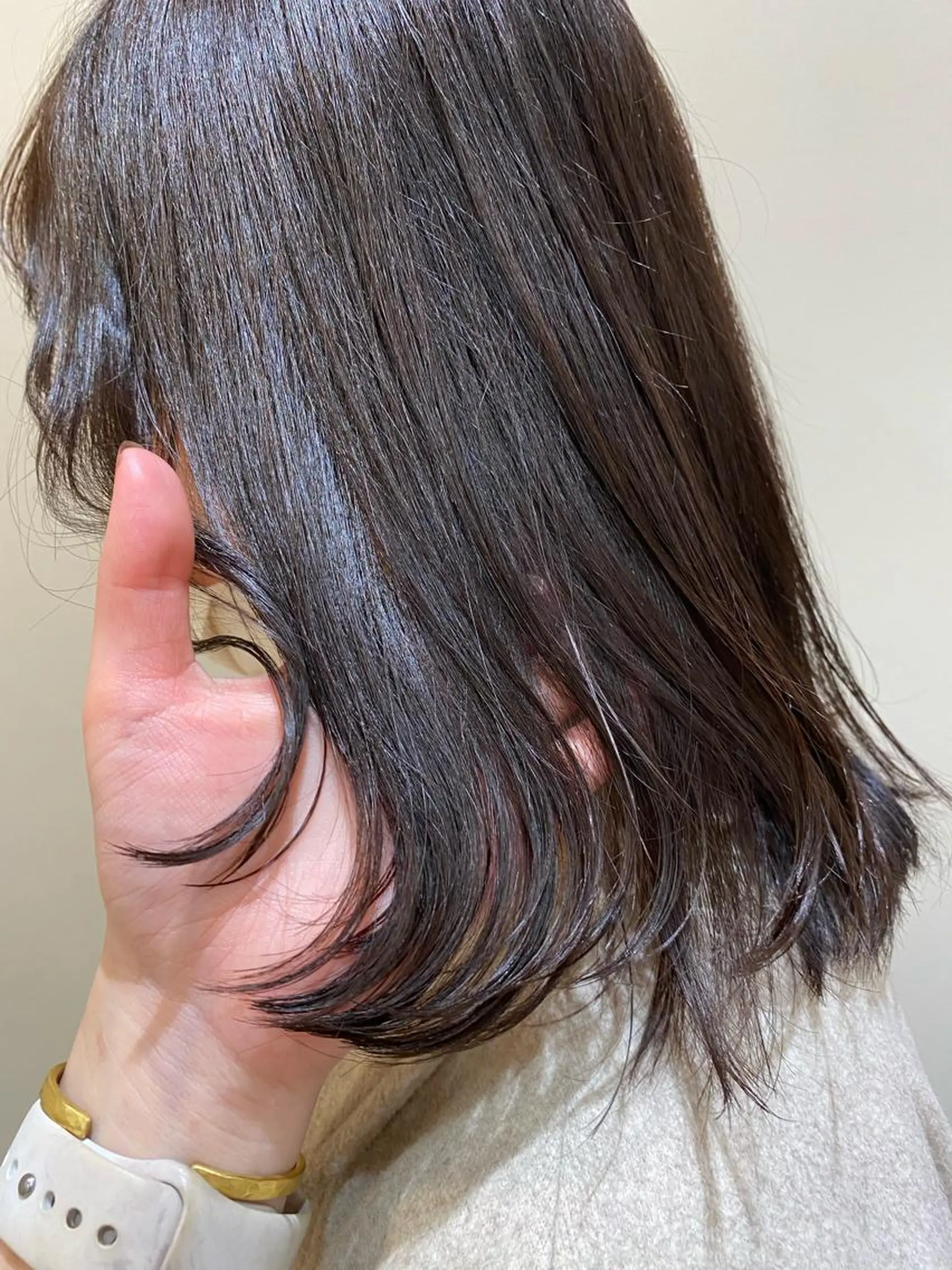 ミディアム カラー レイヤーカット /konomiのヘアスタイル