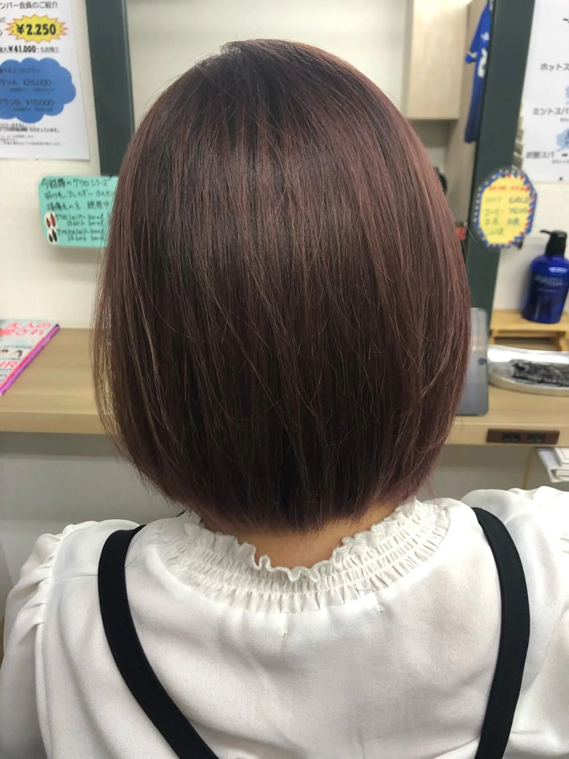 ショート カラー 髪質改善⭐️透明感 カラーノグチショウタのヘアスタイル