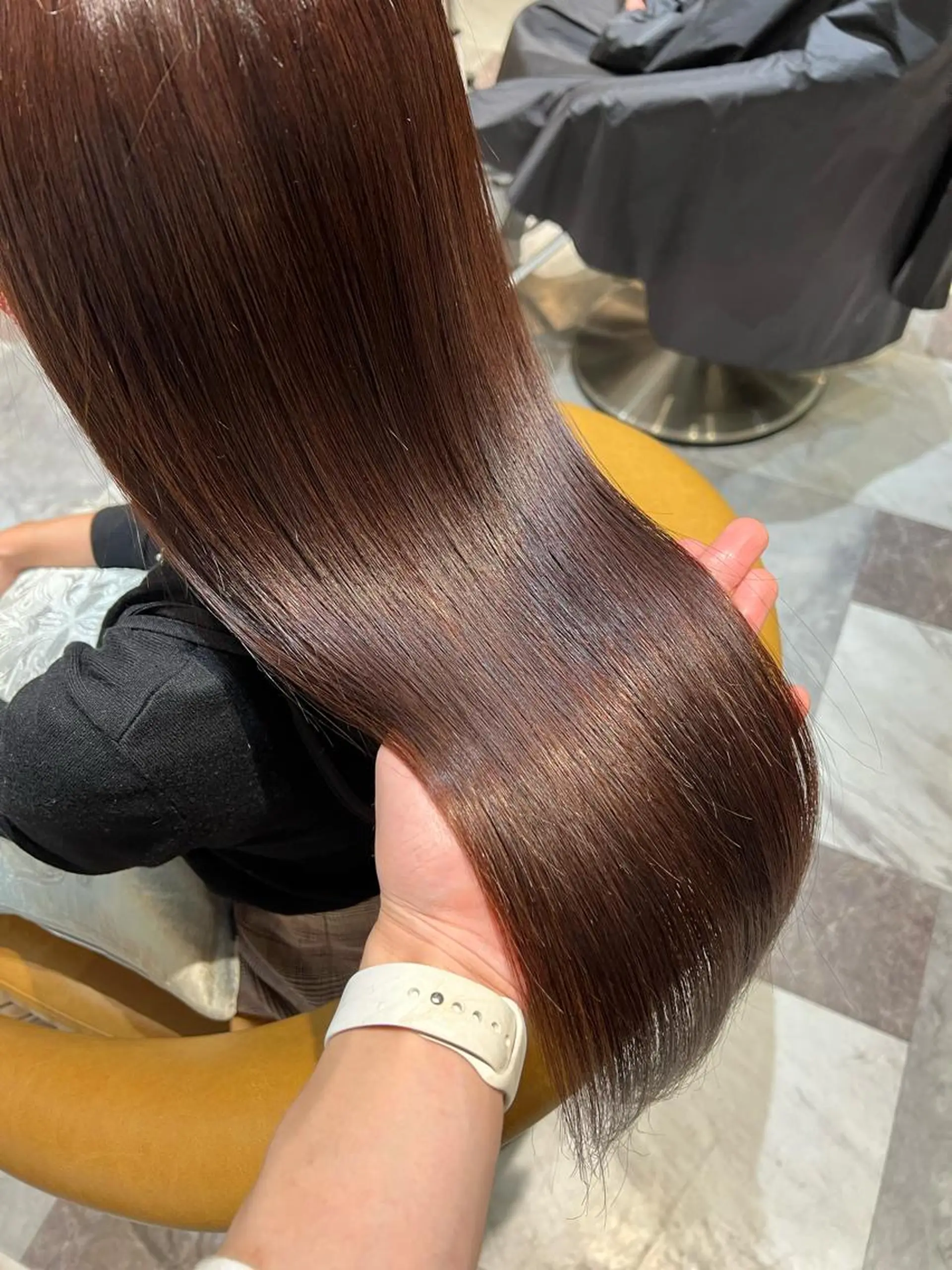 ロング 縮毛矯正 トリートメント カット ヘアカラー トリートメント 【代表】 高瀬慎也/縮毛矯正のヘアスタイル