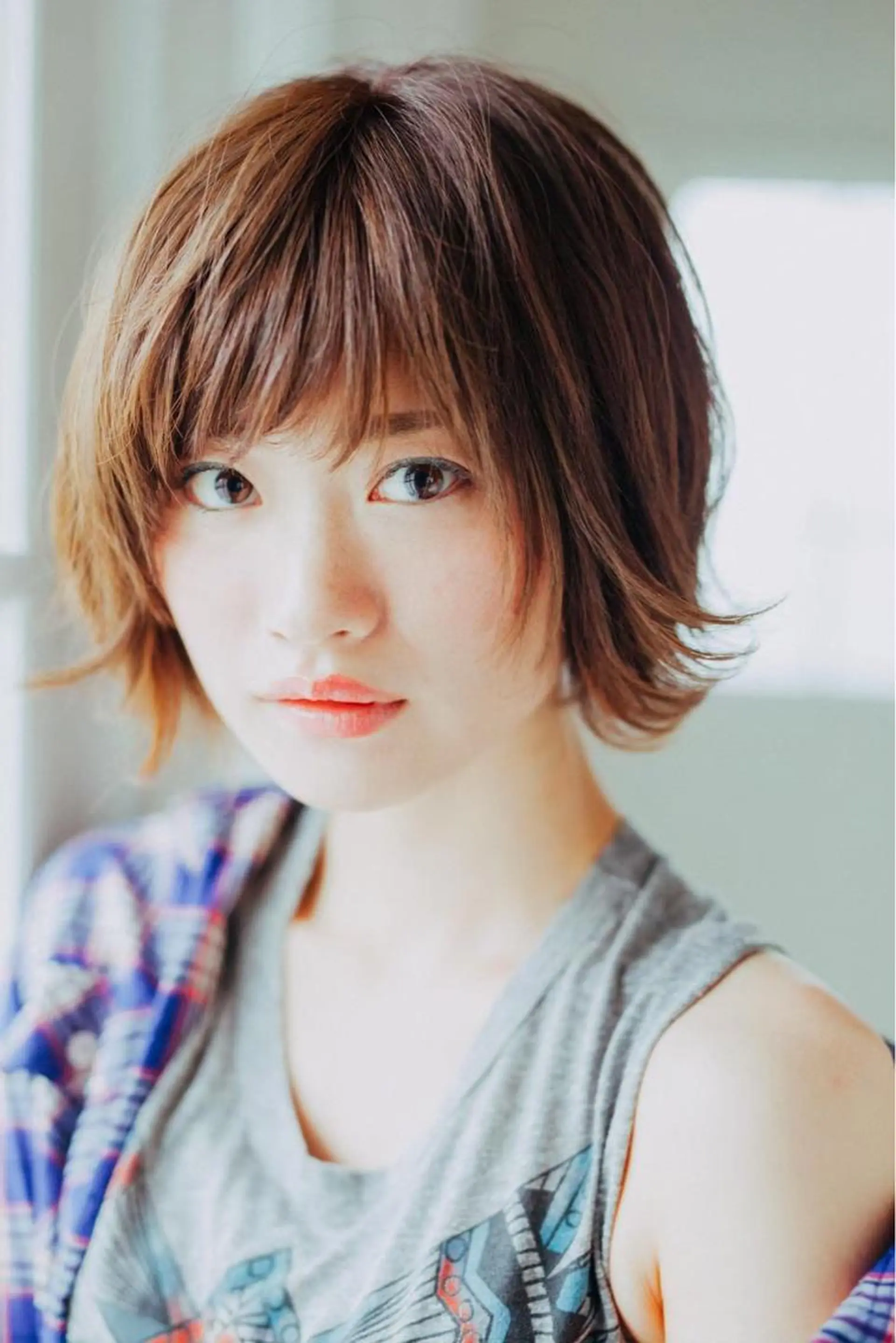 ショート シールエクステ エクステ ハイライト 髪質改善 縮毛矯正 荒木 ユウのヘアスタイル