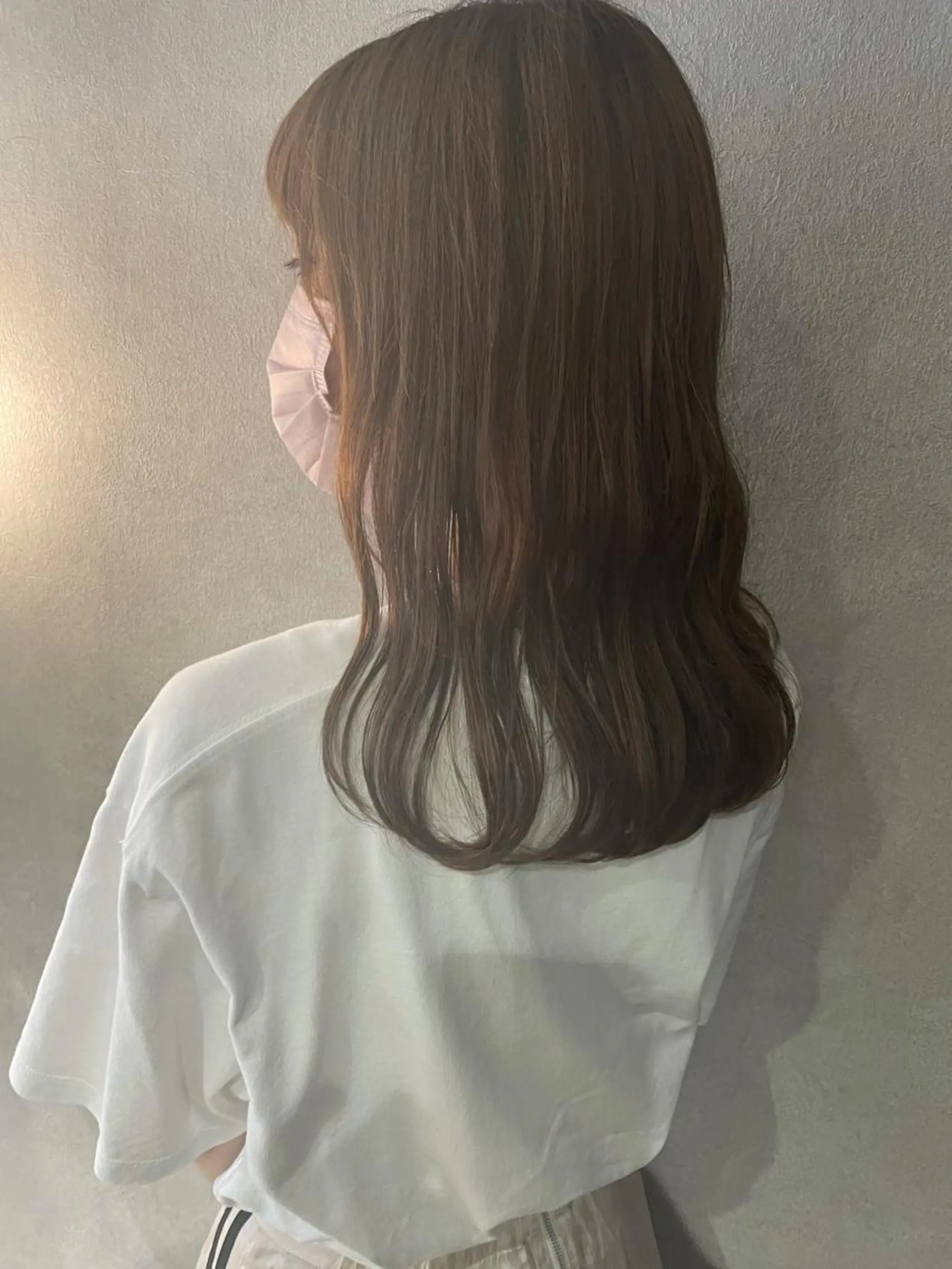 ミディアム カラー coco♡ 韓国hairのヘアスタイル