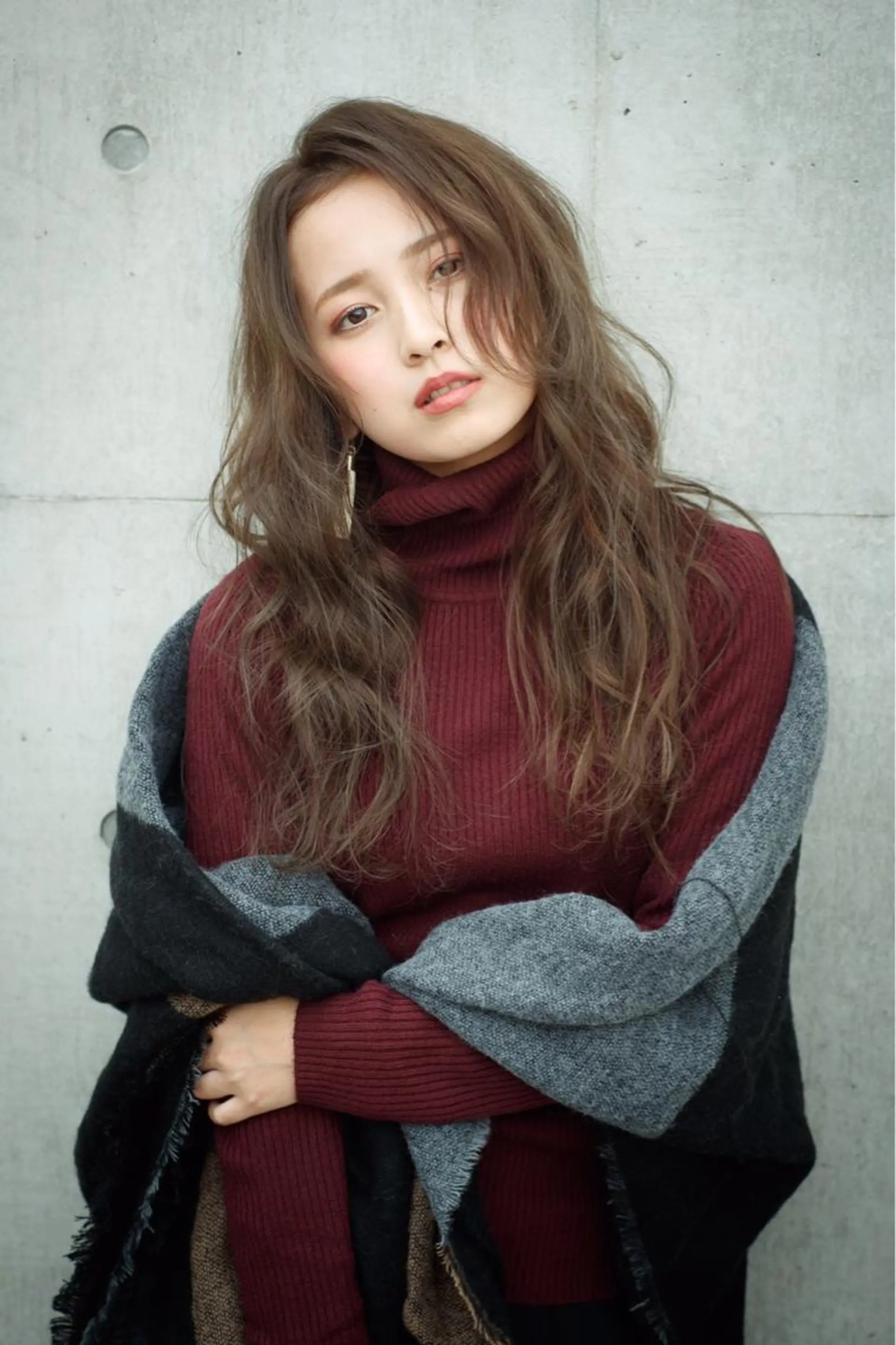 セミロング 林 瑞起のヘアスタイル