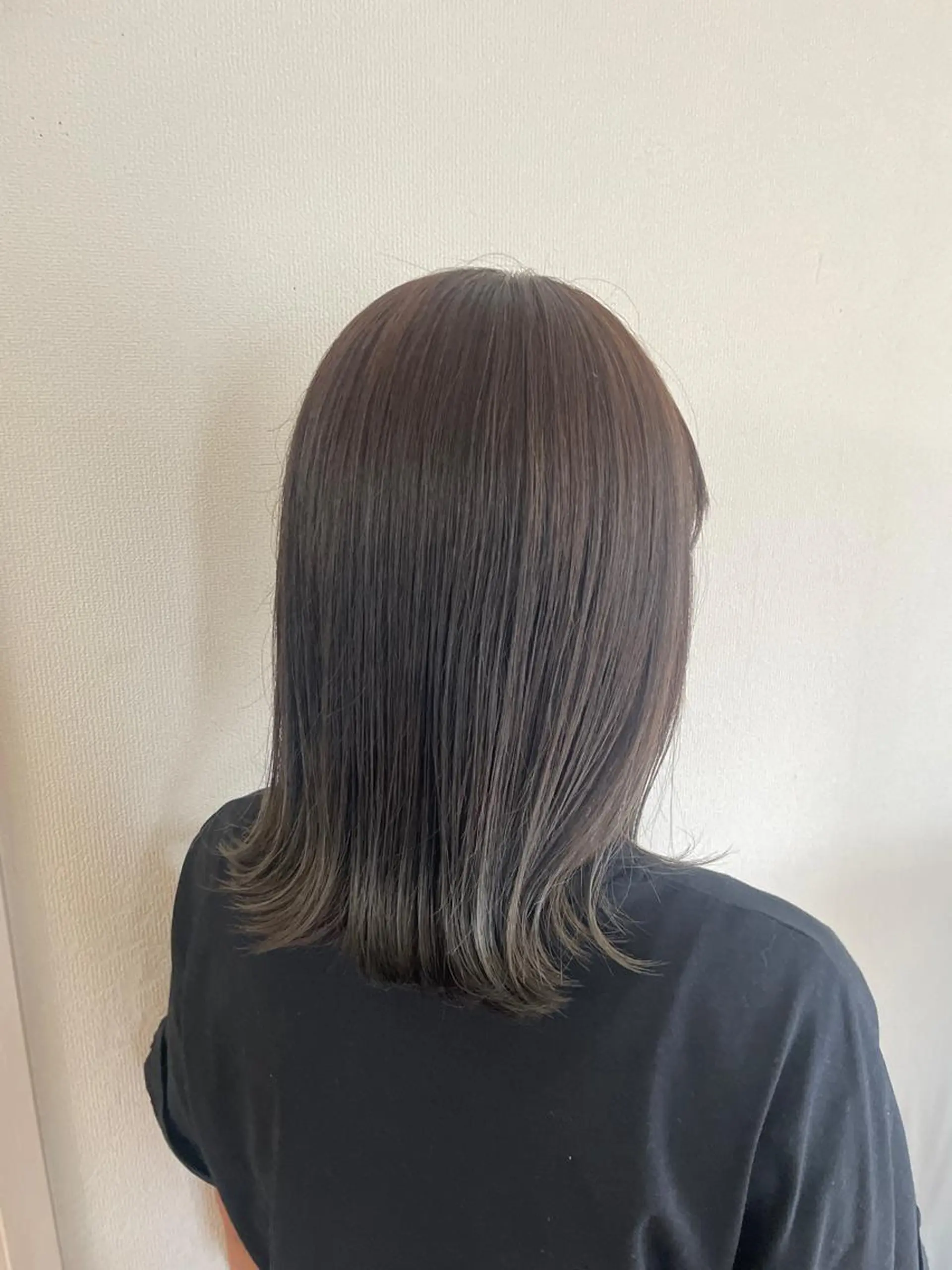 カラー ベージュカラー 透明感カラー カット タケウチ サトミのヘアスタイル