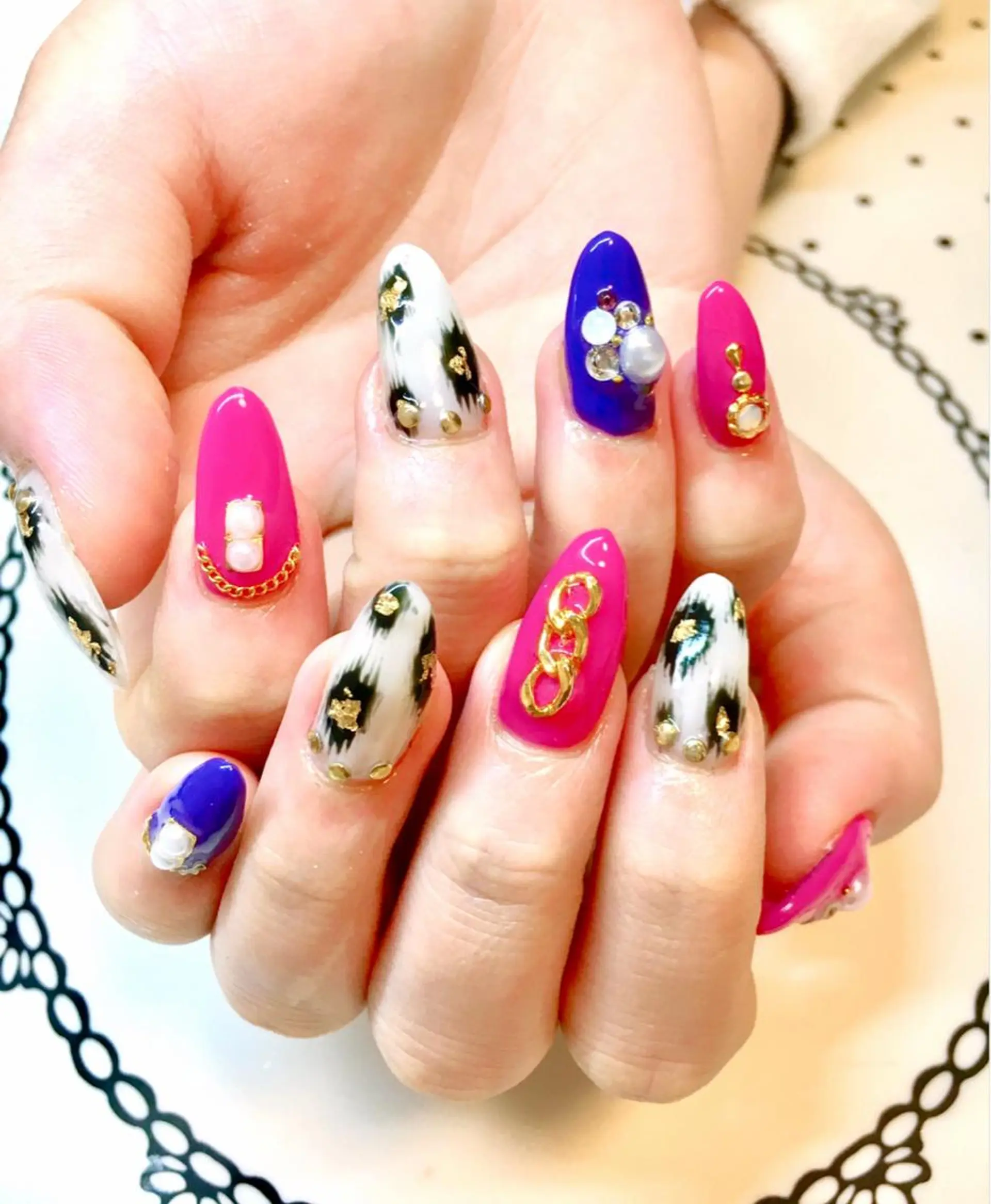 ネイル nailist cocoのネイルデザイン