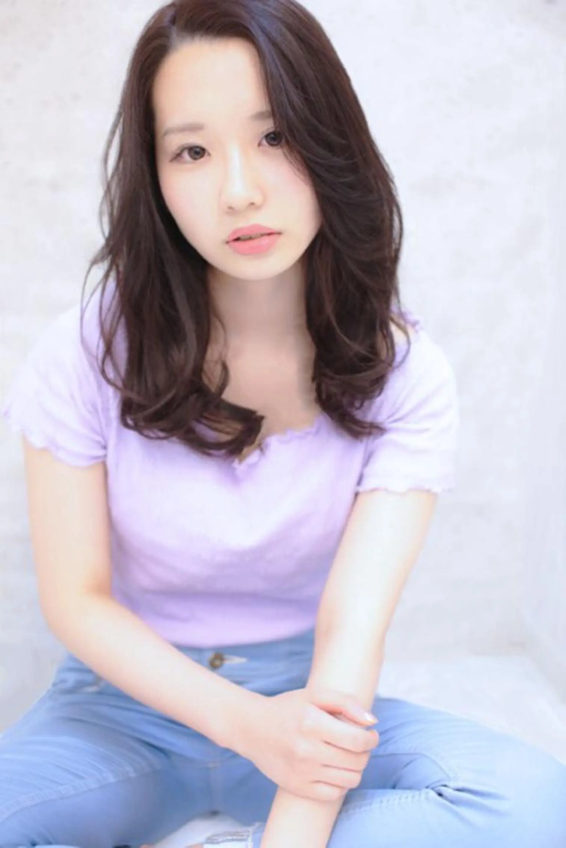 セミロング YOKOI SHINJIのヘアスタイル